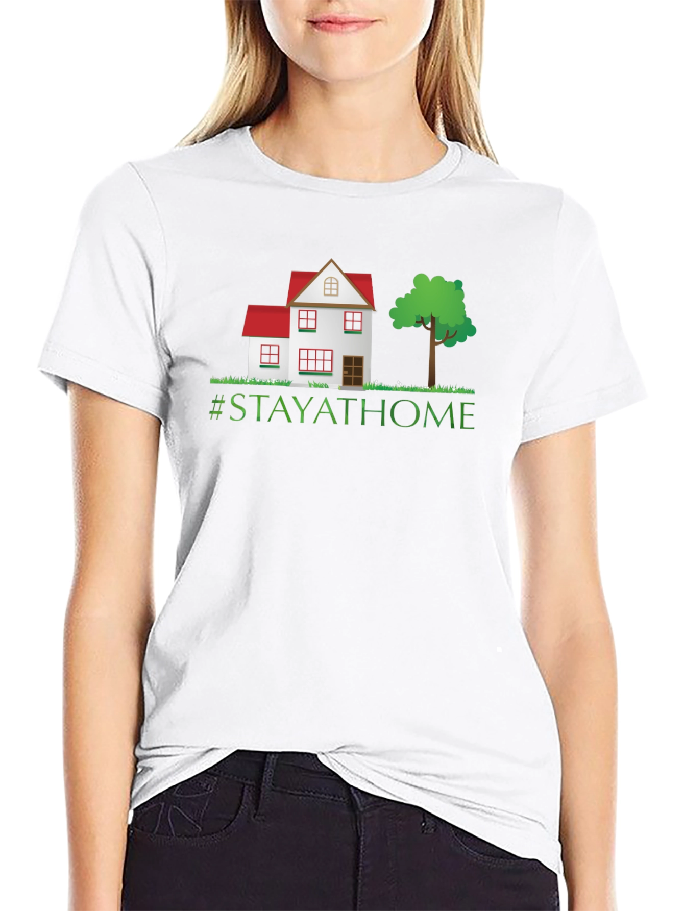 Stay at Home Graphic T-Shirt