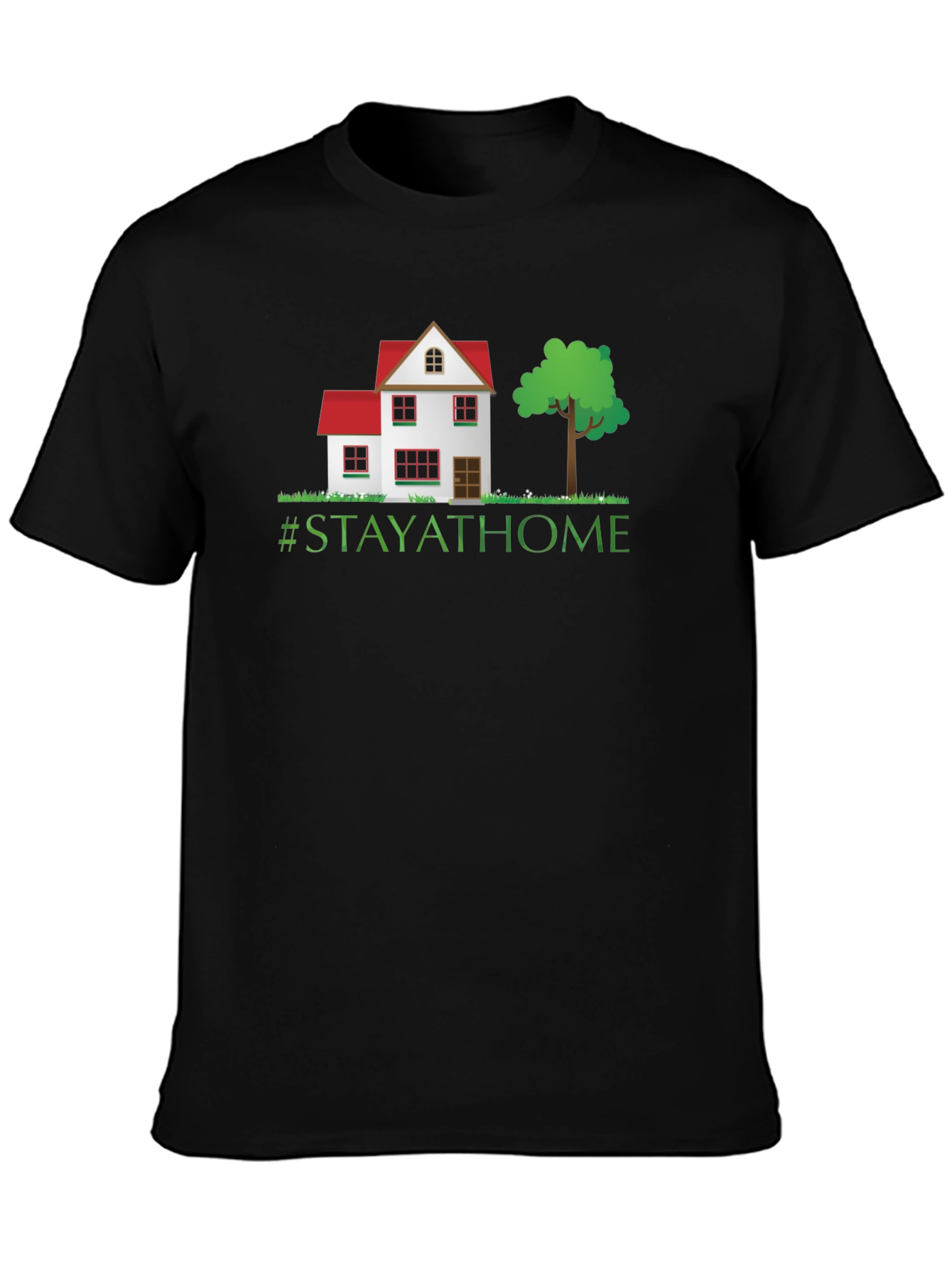 Stay at Home Graphic T-Shirt