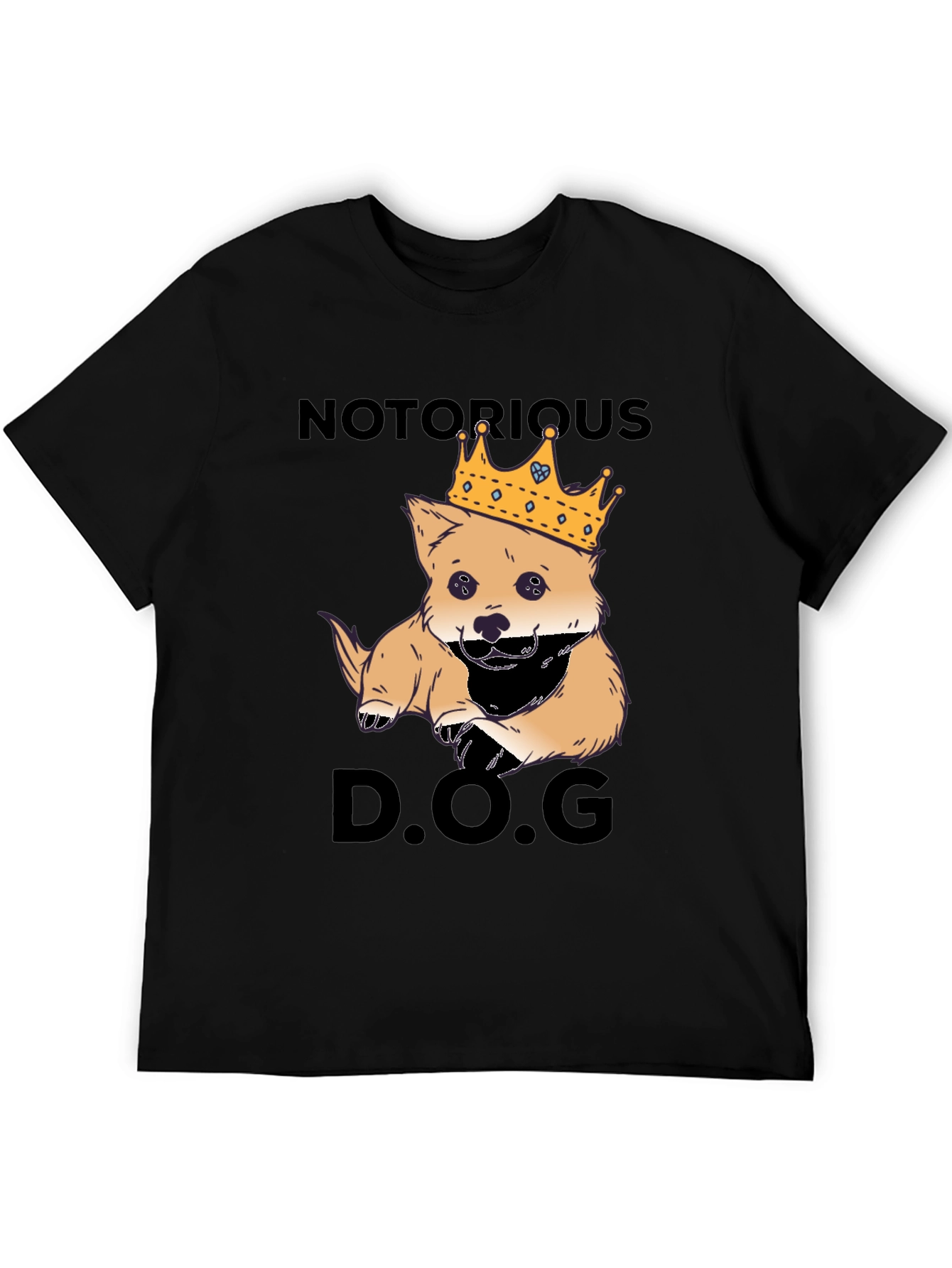 Notorious D.O.G. T-Shirt Dog King Graphic Tee
