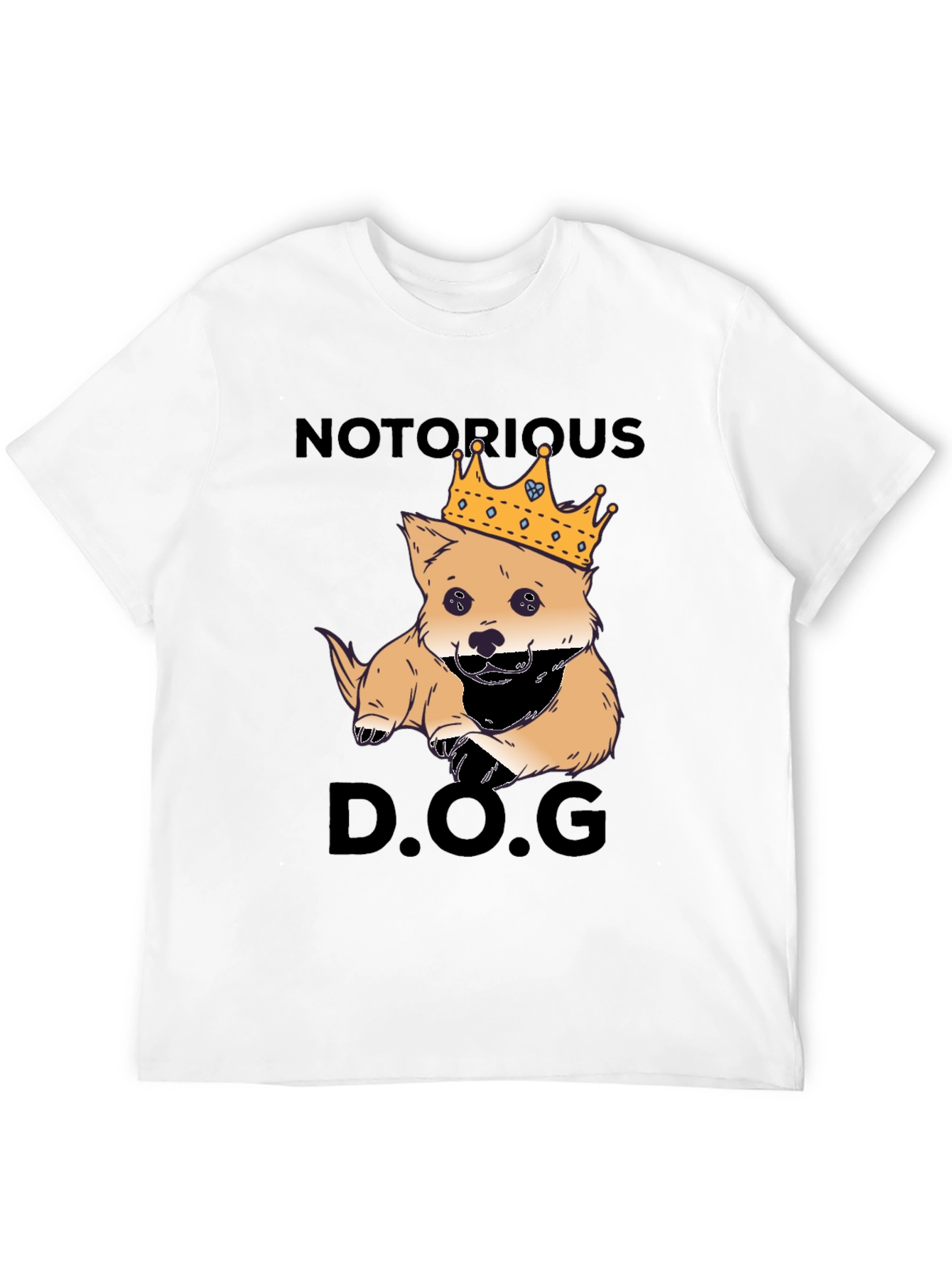 Notorious D.O.G. T-Shirt Dog King Graphic Tee
