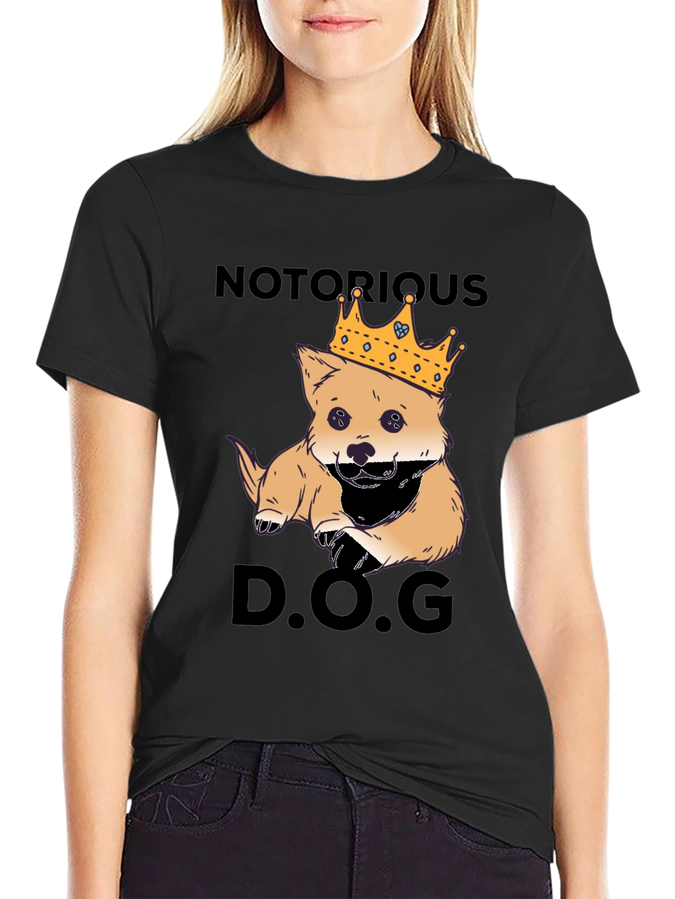Notorious D.O.G. T-Shirt Dog King Graphic Tee