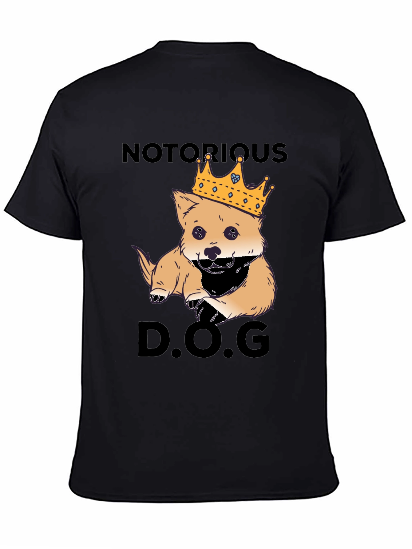 Notorious D.O.G. T-Shirt Dog King Graphic Tee
