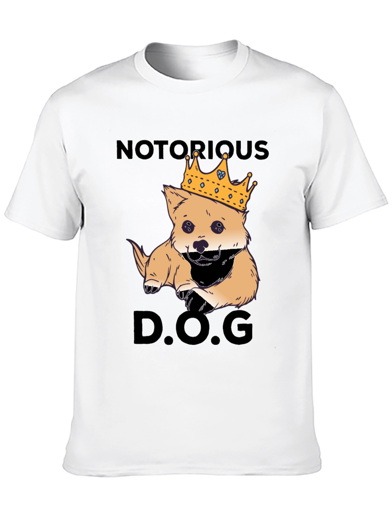 Notorious D.O.G. T-Shirt Dog King Graphic Tee