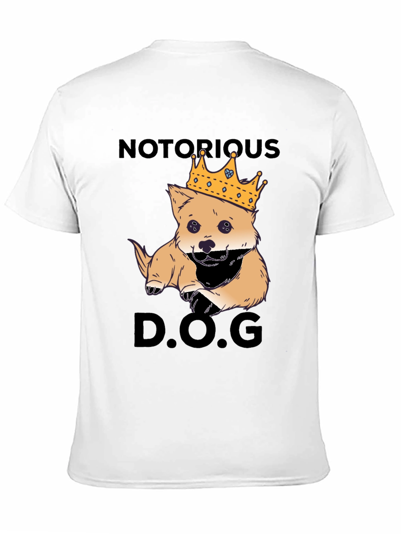 Notorious D.O.G. T-Shirt Dog King Graphic Tee