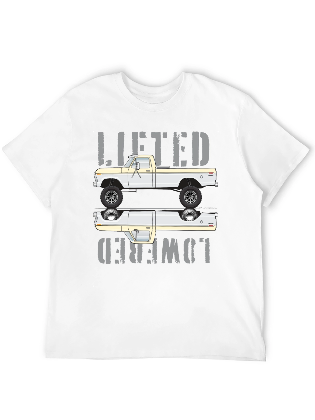 Lifted Lowered Truck T-Shirt