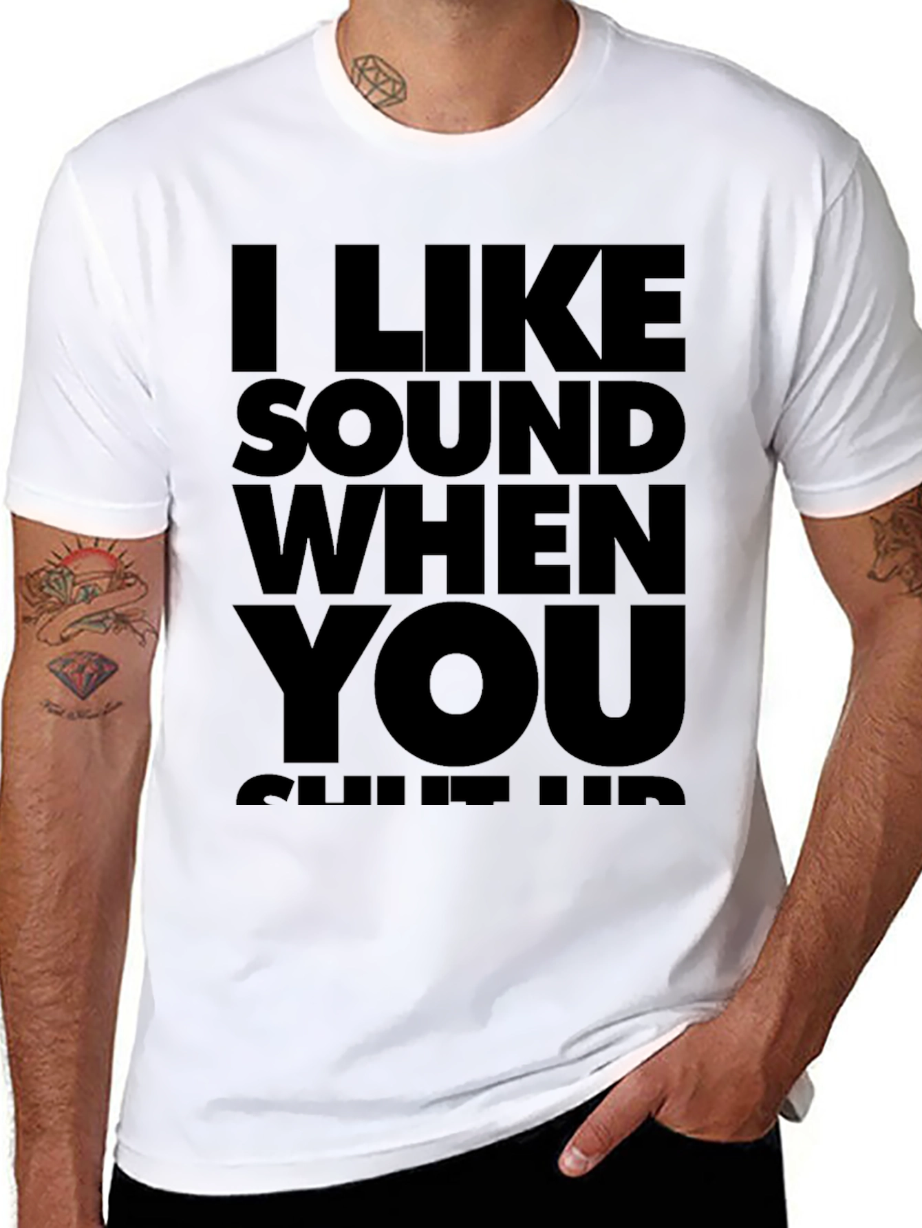 I Like Sound When You Shut Up T-Shirt