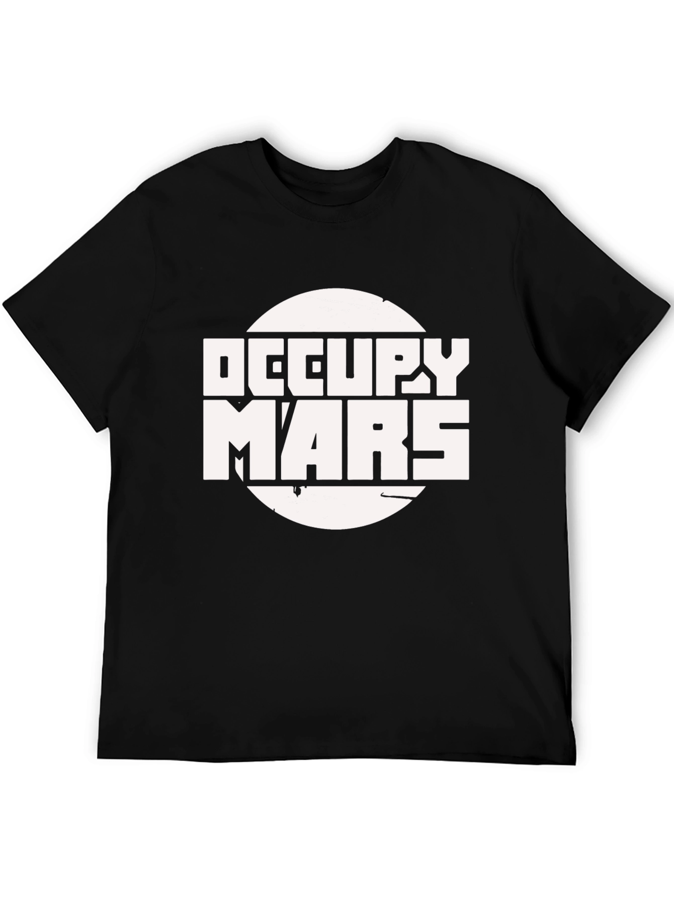 Occupy Mars Graphic T-Shirt - Black