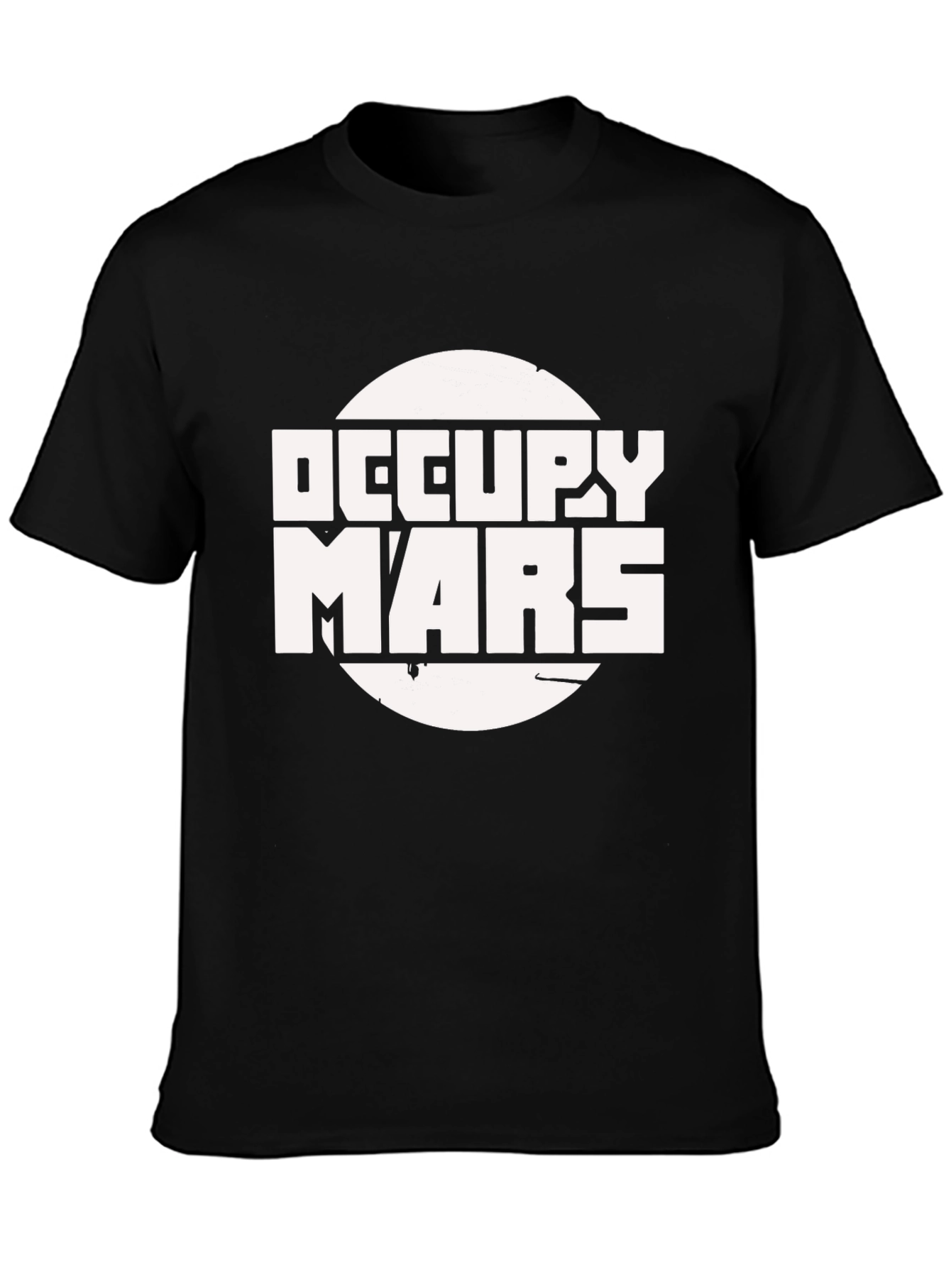 Occupy Mars Graphic T-Shirt - Black