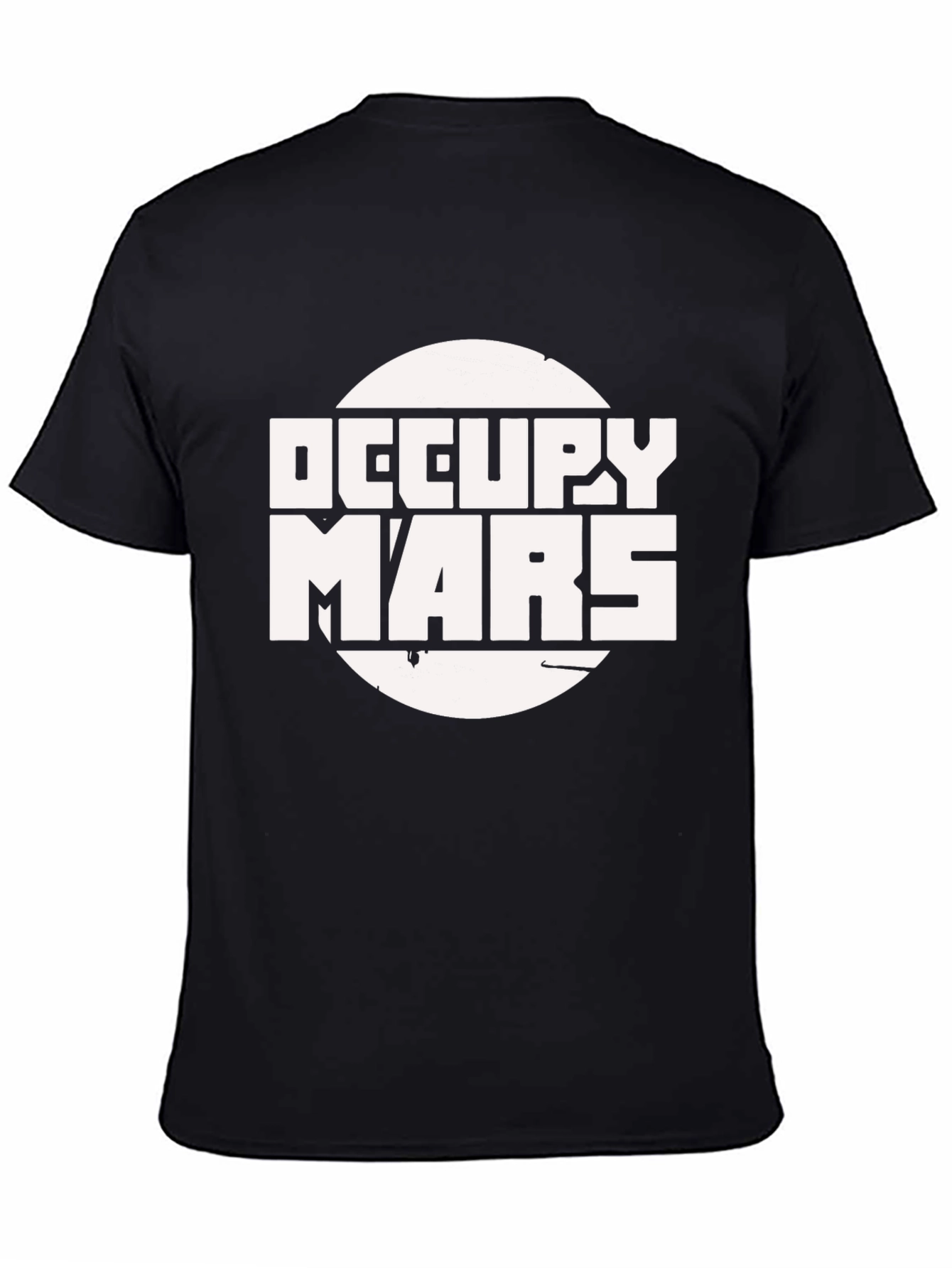 Occupy Mars Graphic T-Shirt - Black