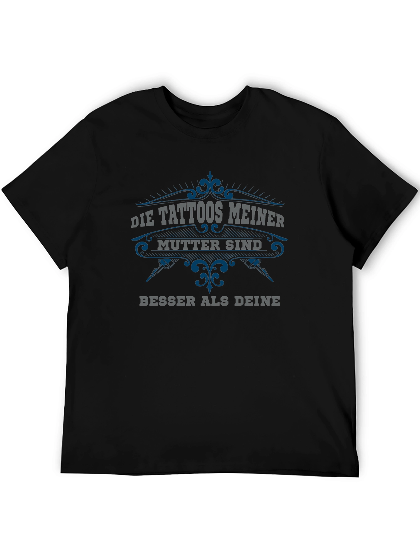 Tattooed Mom Black Graphic Tee