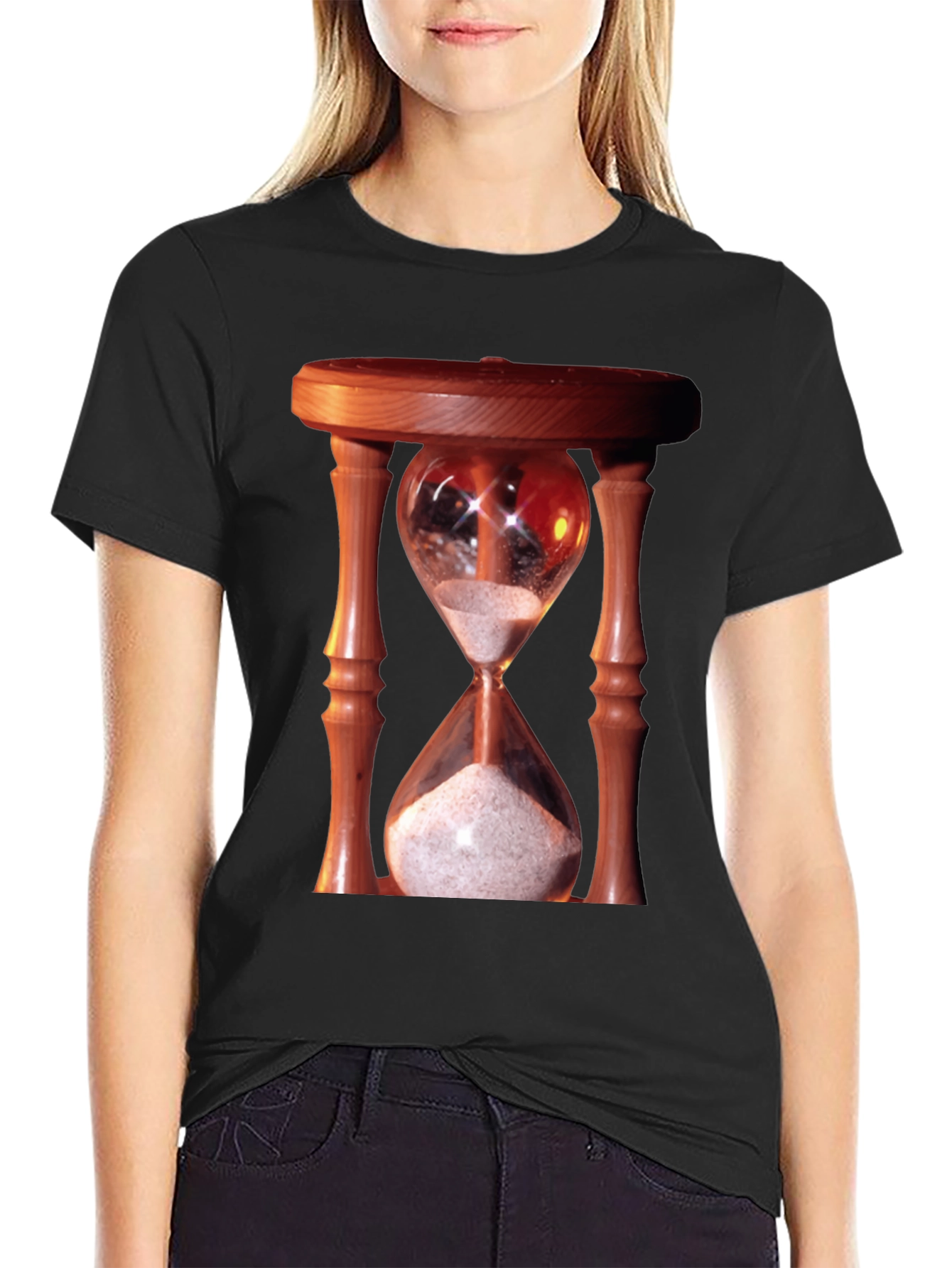 Hourglass T-Shirt: Time is Precious