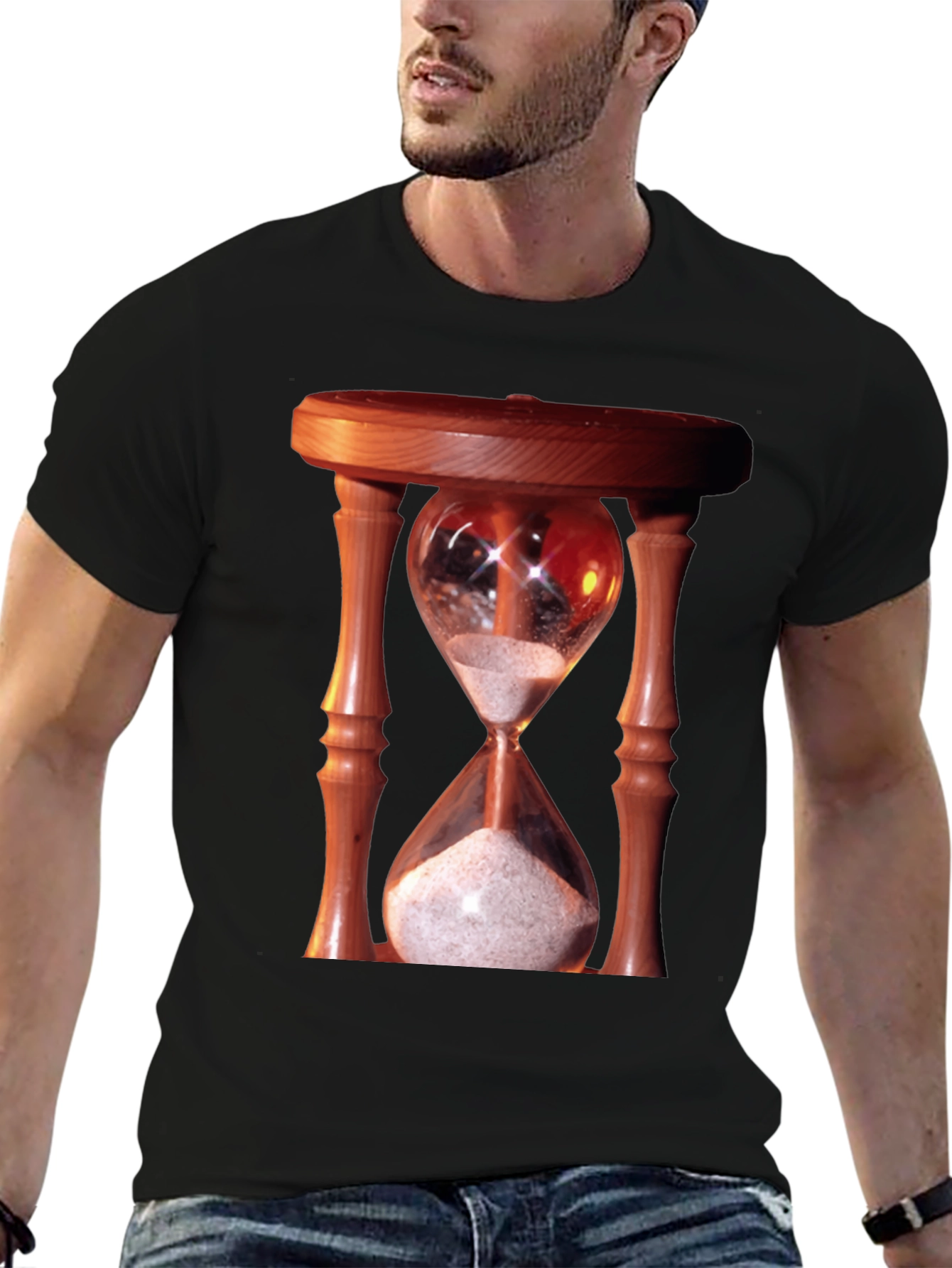 Hourglass T-Shirt: Time is Precious