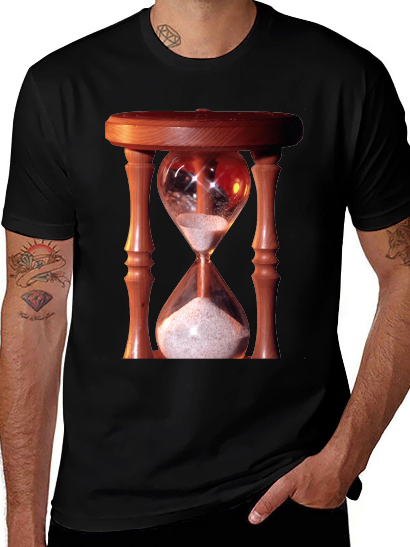Hourglass T-Shirt: Time is Precious