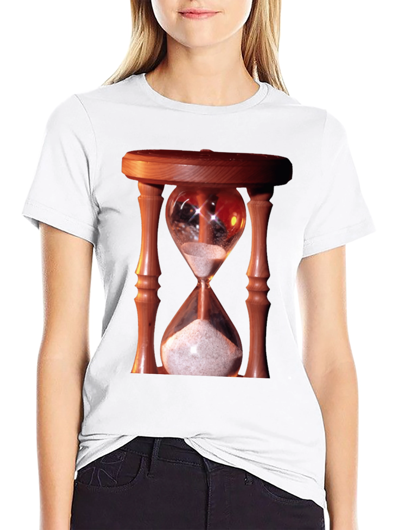 Hourglass T-Shirt: Time is Precious