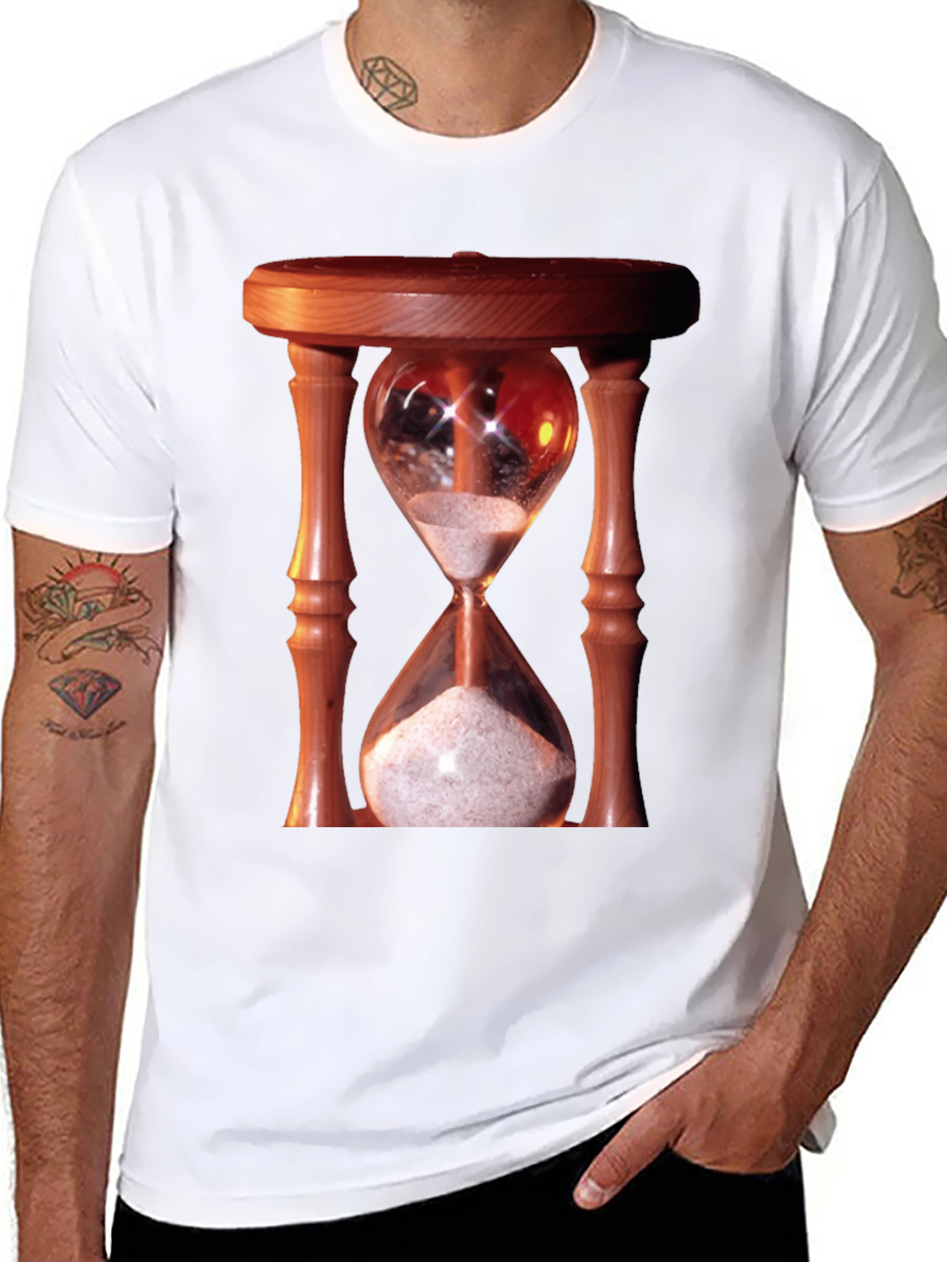 Hourglass T-Shirt: Time is Precious