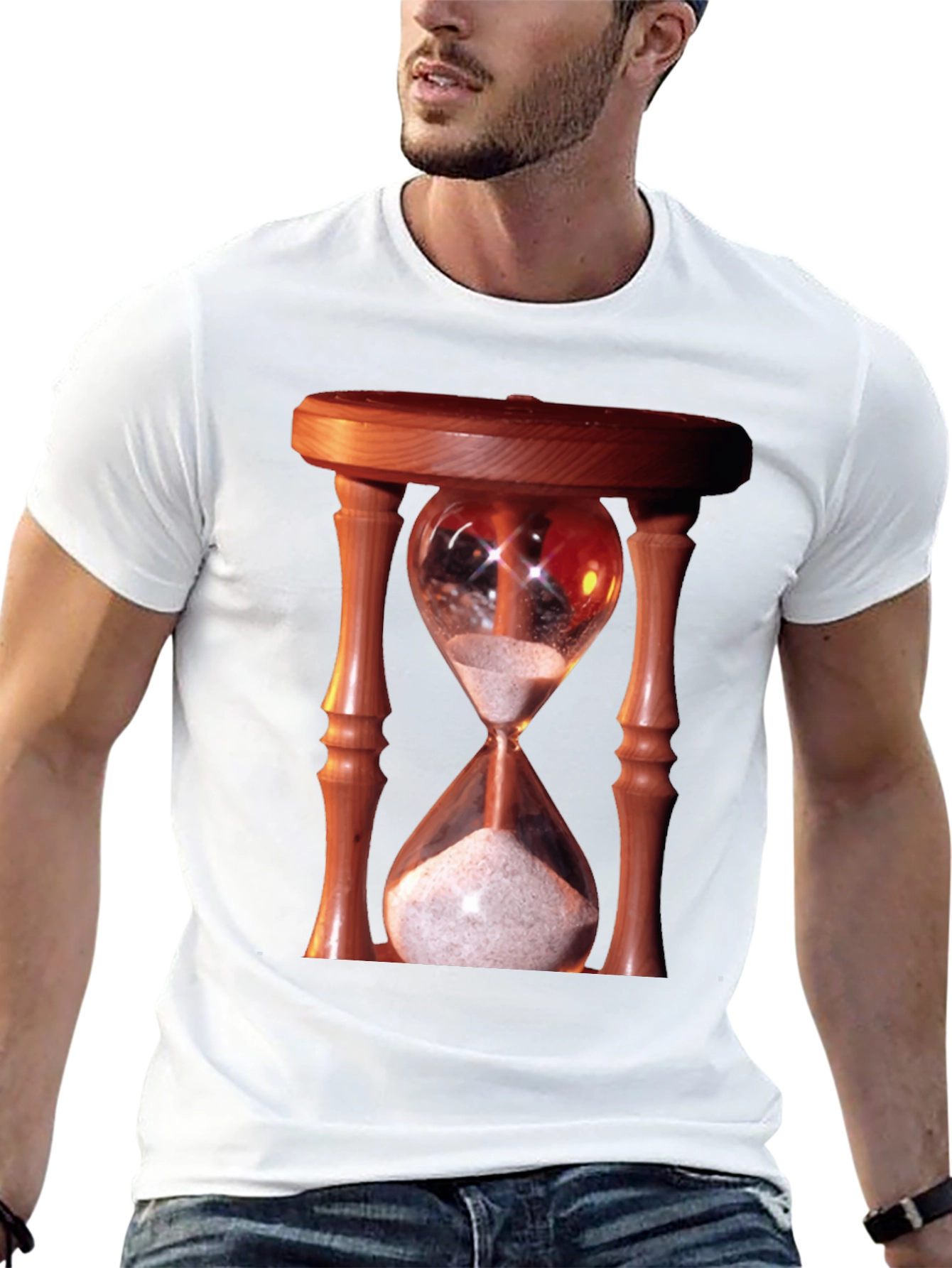Hourglass T-Shirt: Time is Precious
