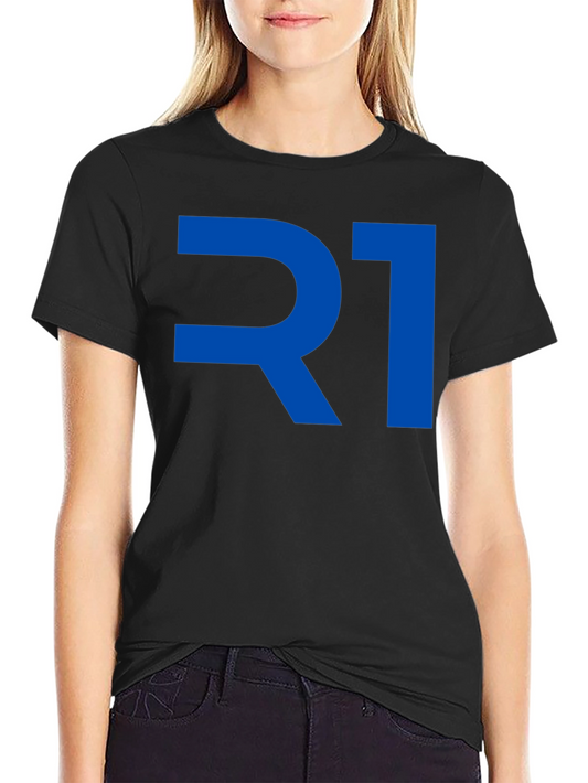 R1 Graphic T-Shirt - Bold Blue Design