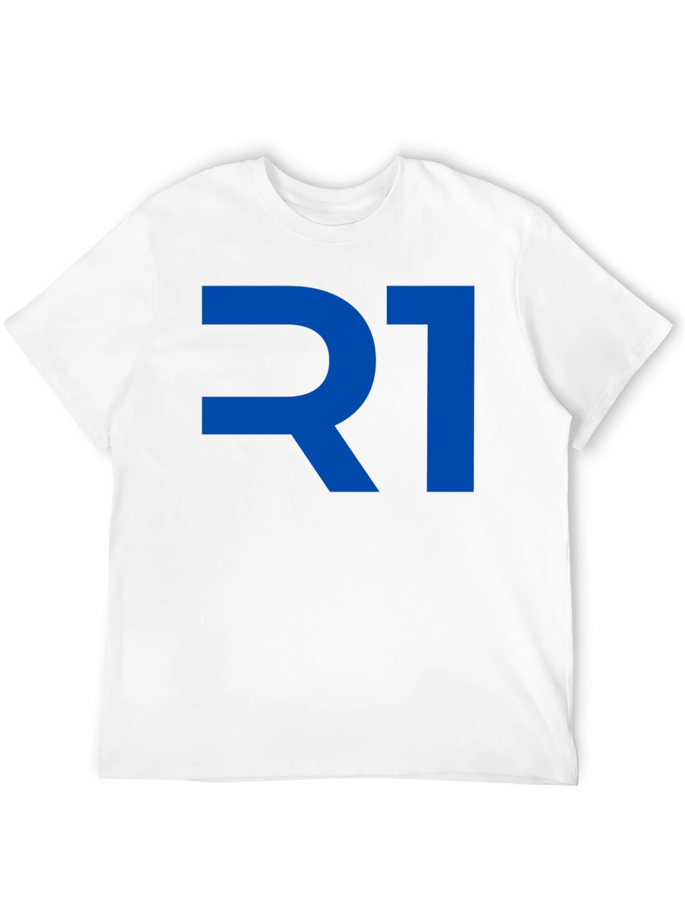 R1 Graphic T-Shirt - Bold Blue Design