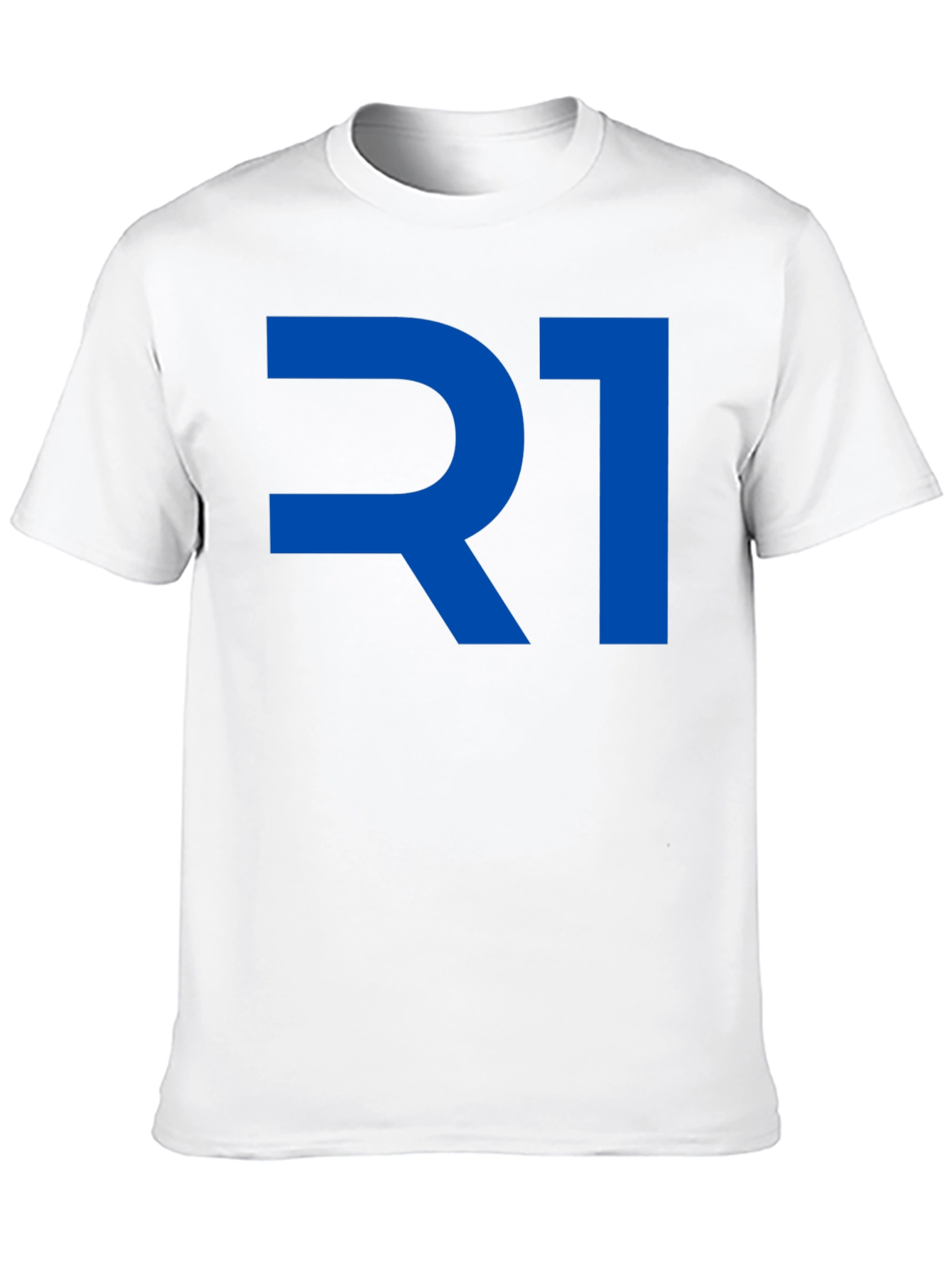 R1 Graphic T-Shirt - Bold Blue Design