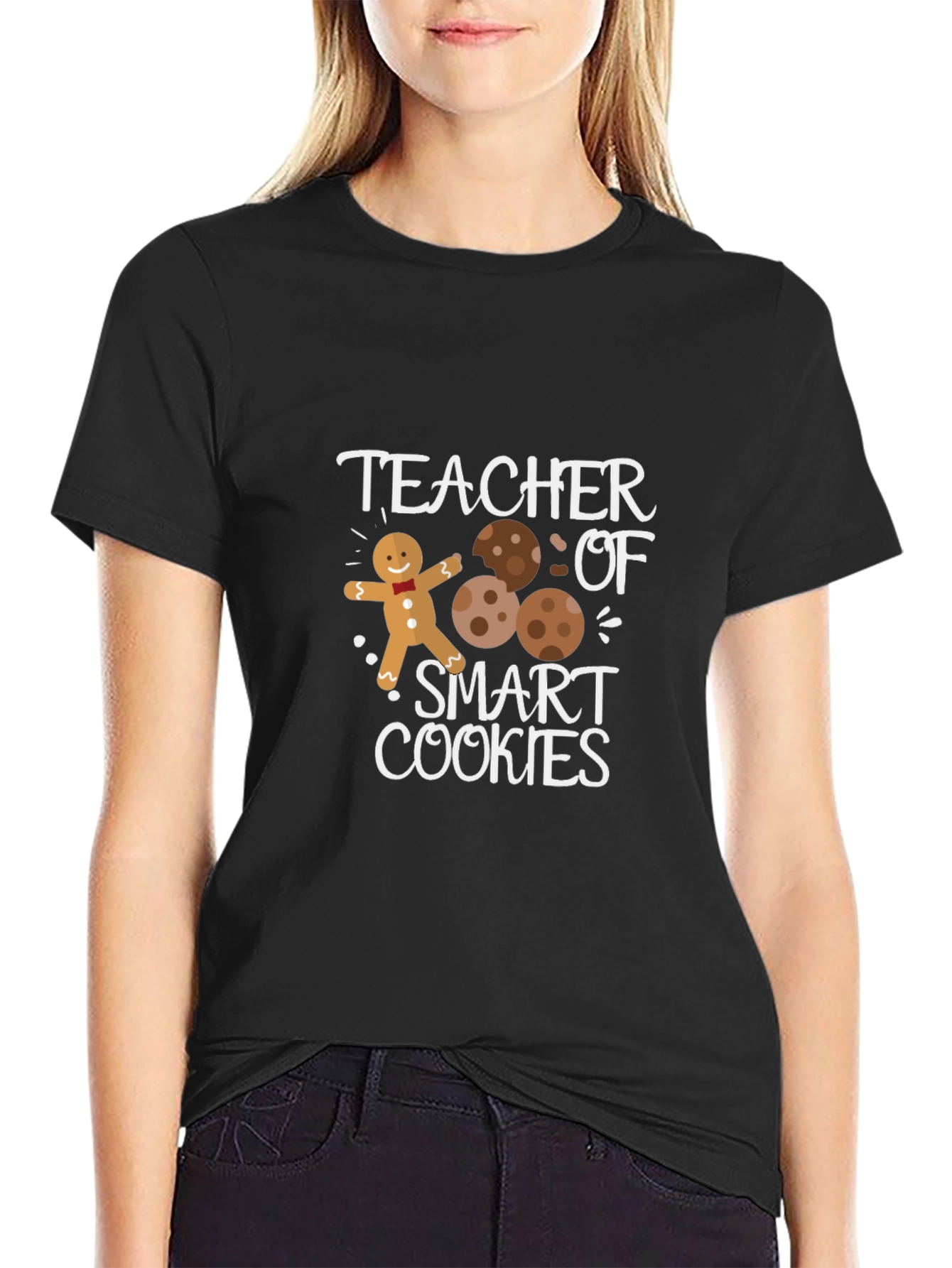 Teacher of Smart Cookies T-Shirt - Festive & Fun!