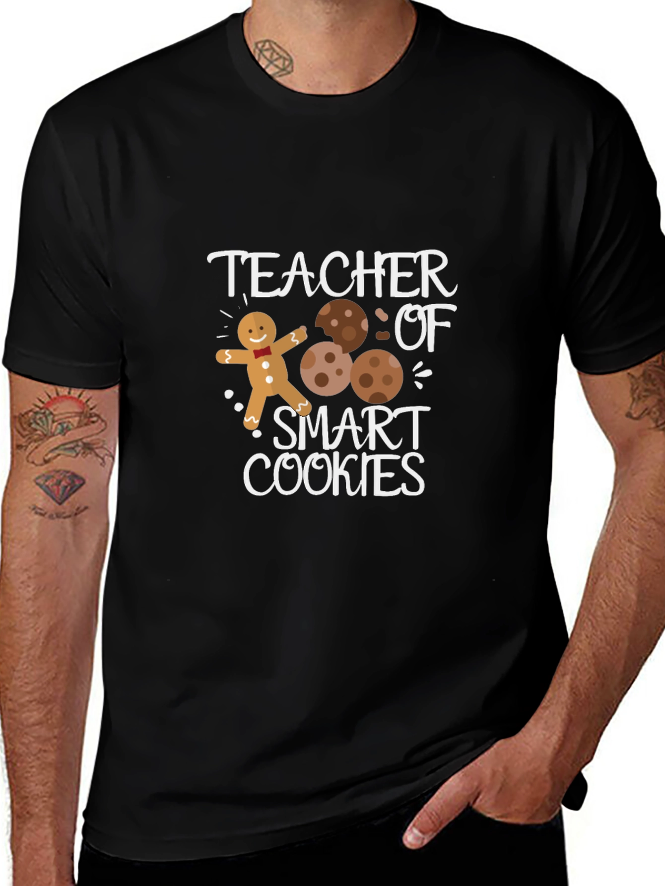 Teacher of Smart Cookies T-Shirt - Festive & Fun!
