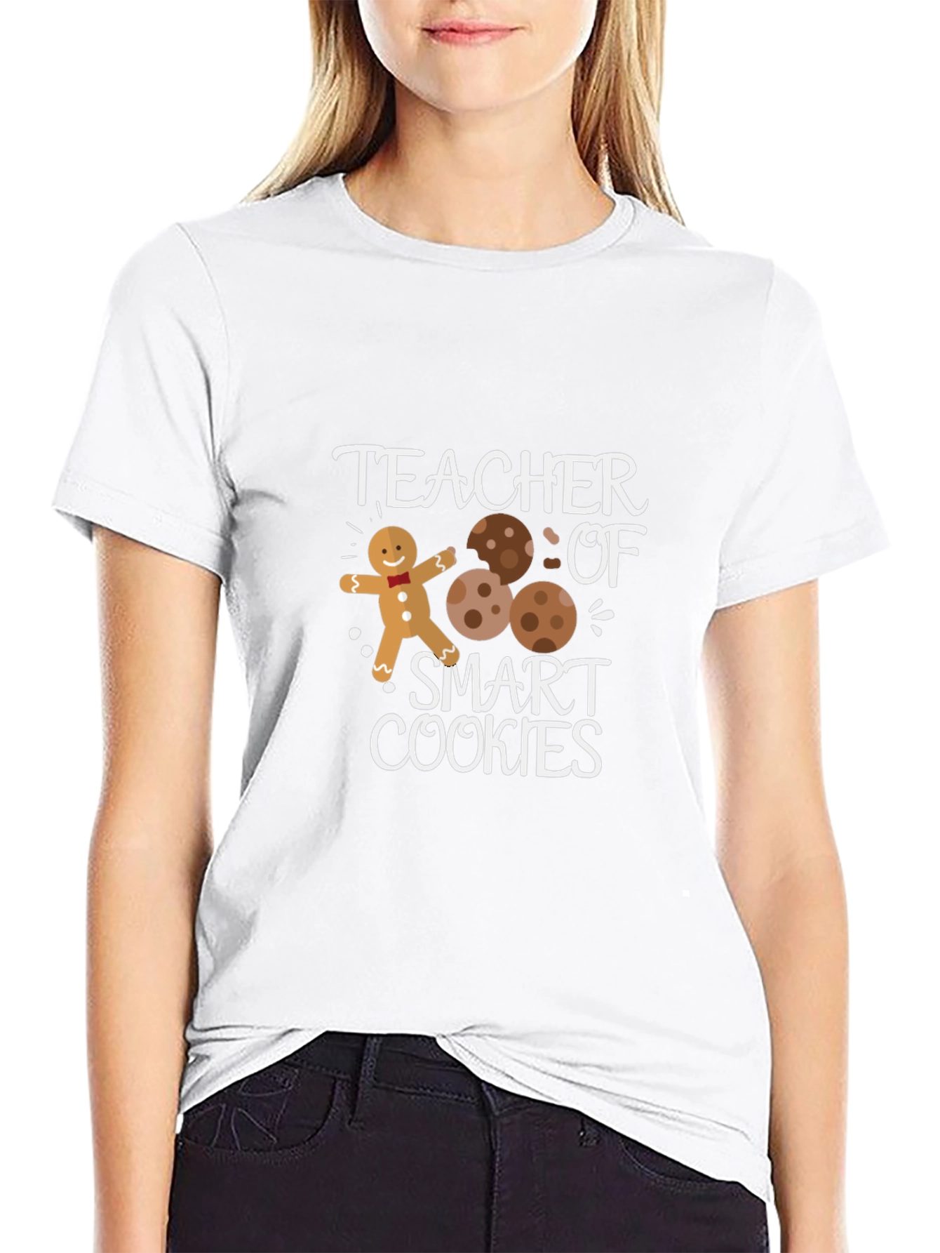 Teacher of Smart Cookies T-Shirt - Festive & Fun!
