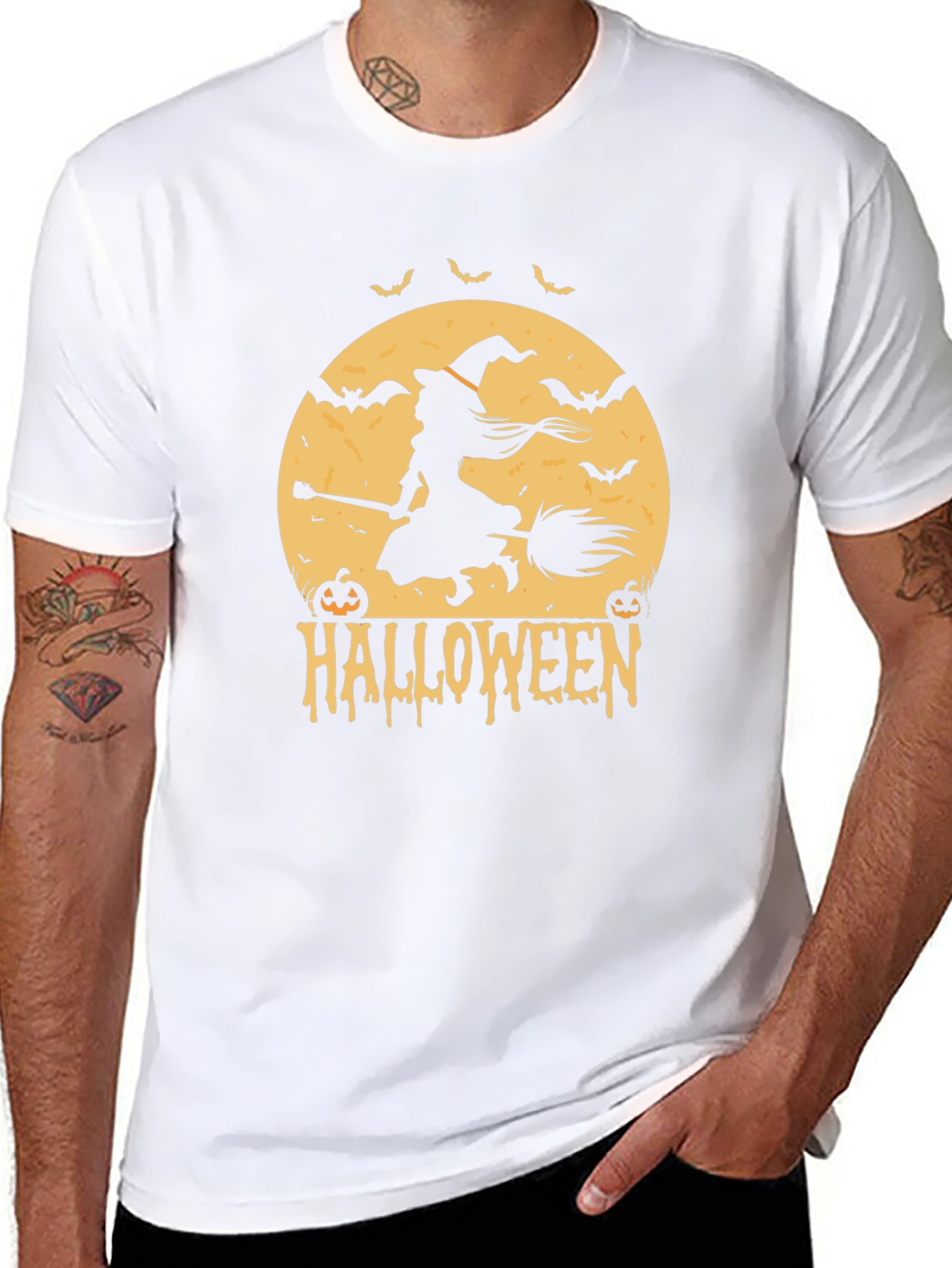 Halloween Witch T-Shirt - Spooky Season Tee