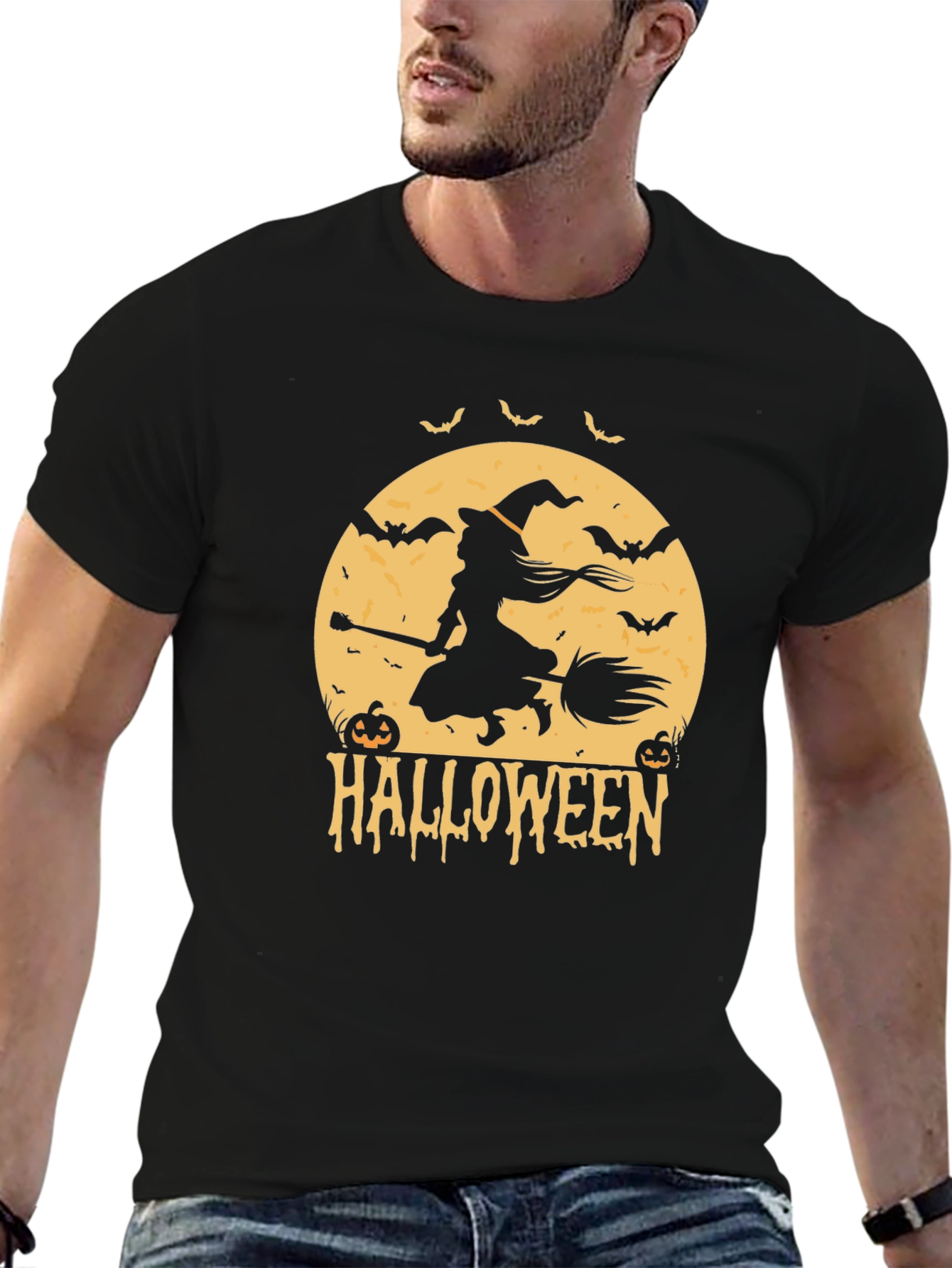 Halloween Witch T-Shirt - Spooky Season Tee