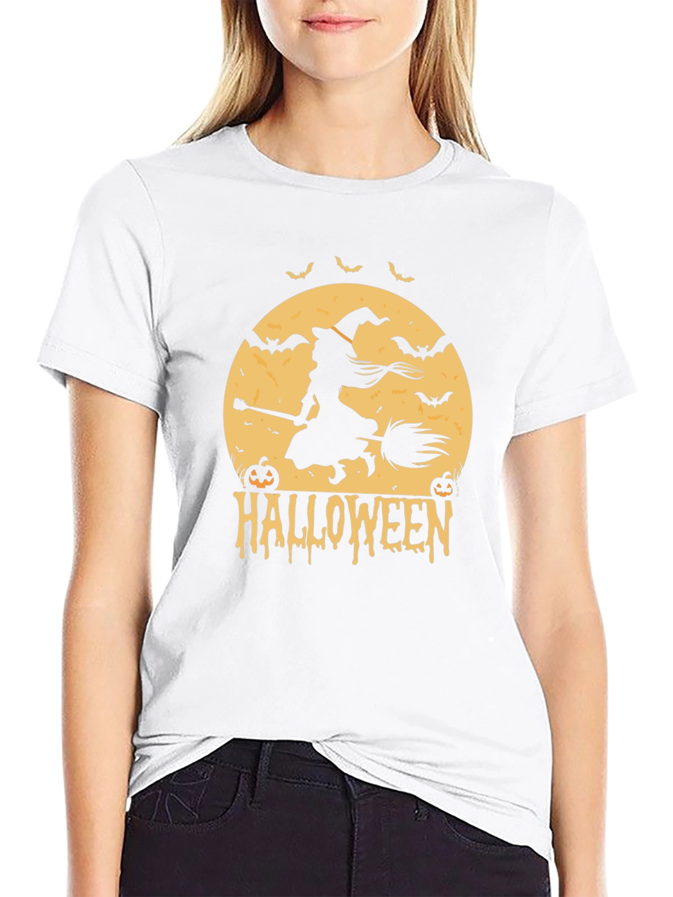 Halloween Witch T-Shirt - Spooky Season Tee