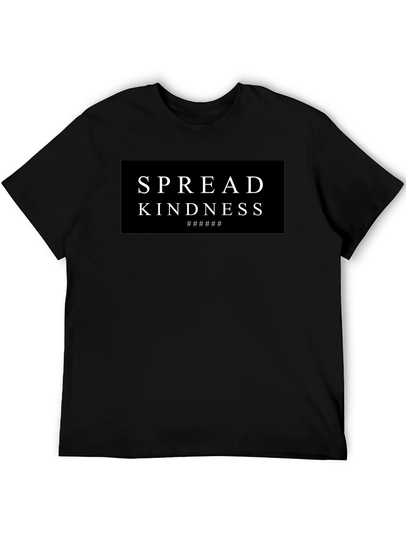 Spread Kindness Black T-Shirt