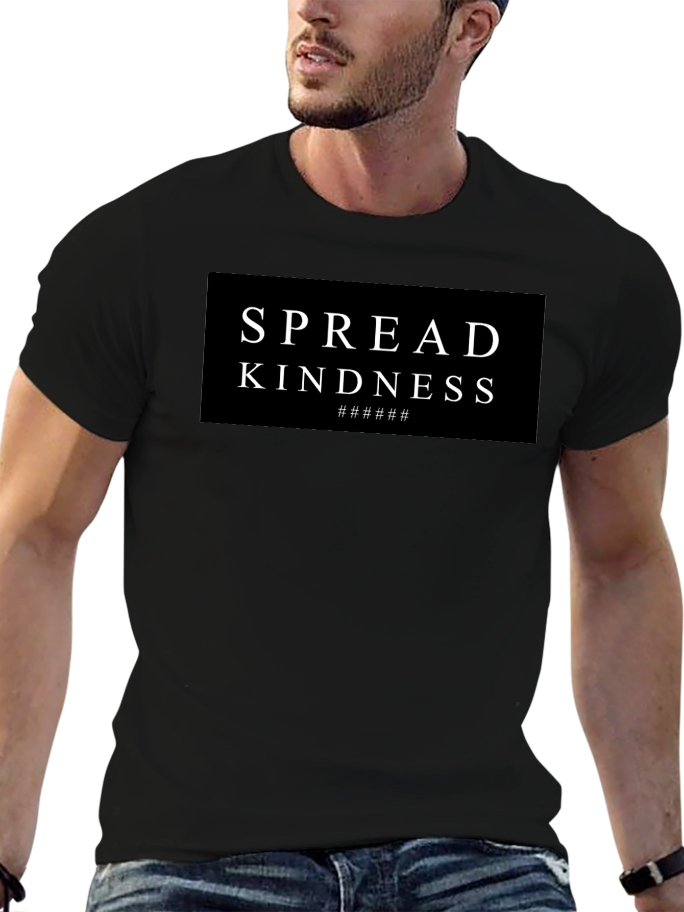 Spread Kindness Black T-Shirt