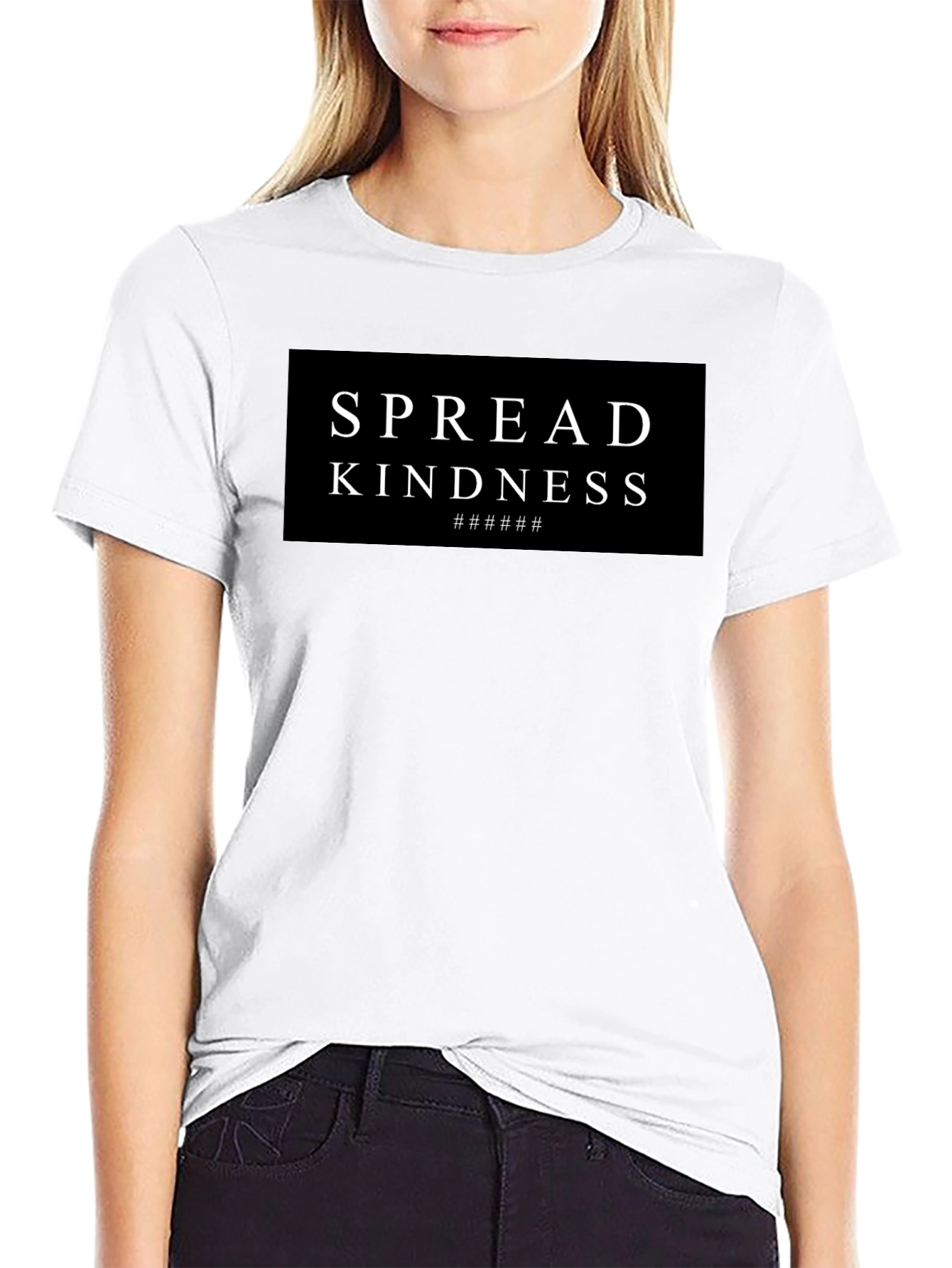 Spread Kindness Black T-Shirt