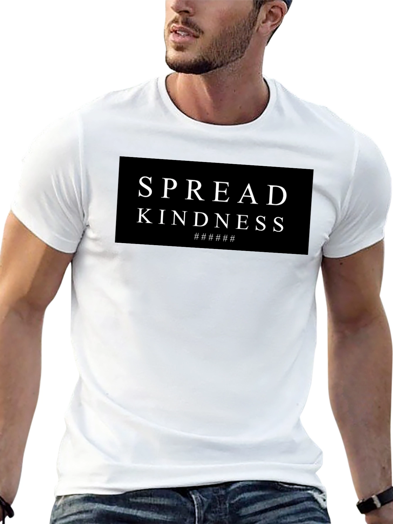 Spread Kindness Black T-Shirt