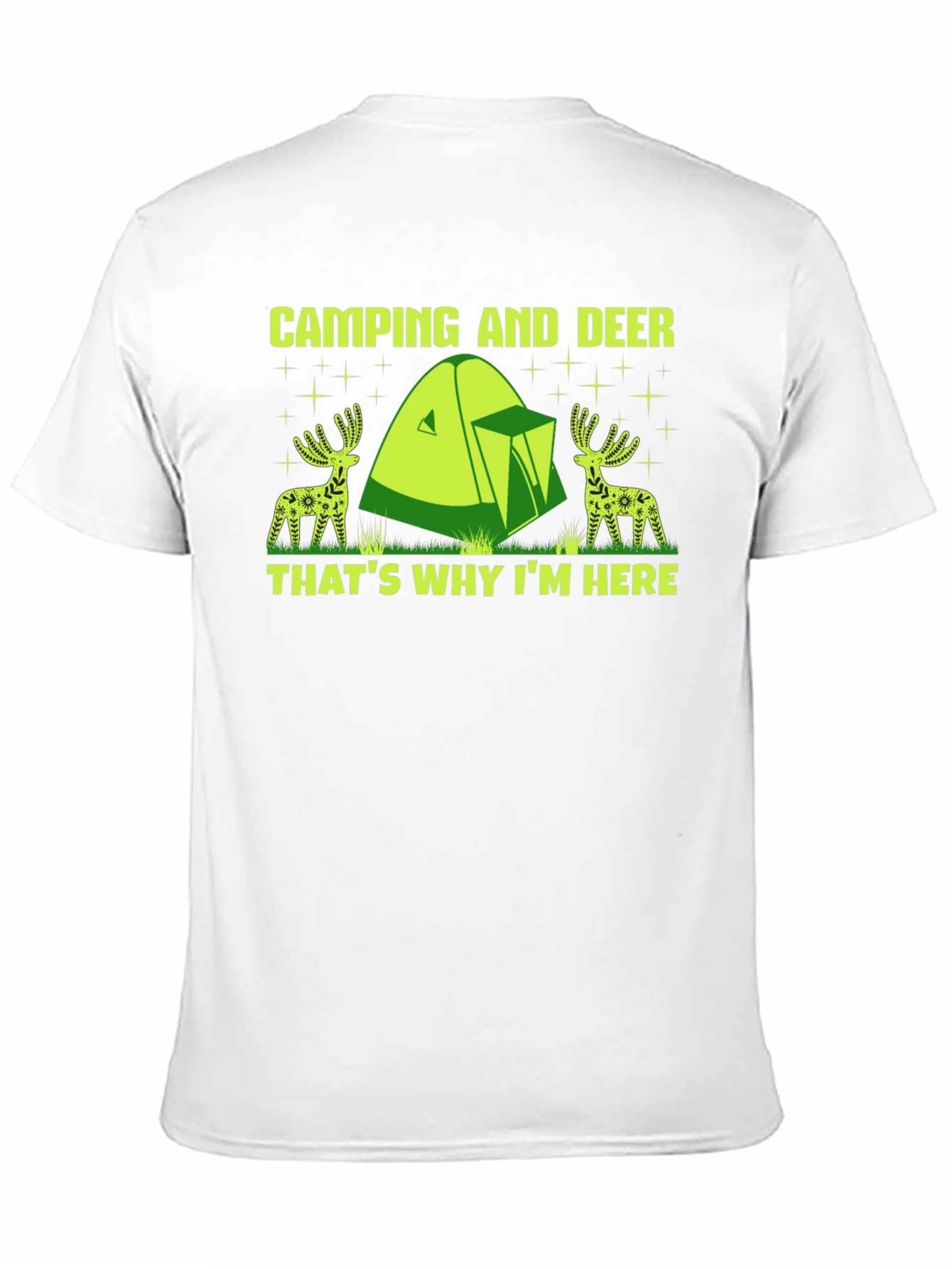 Camping and Deer T-Shirt