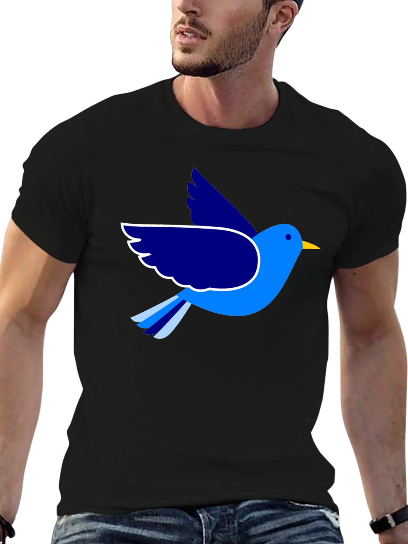 Blue Bird Graphic Tee - Stylish & Unique!