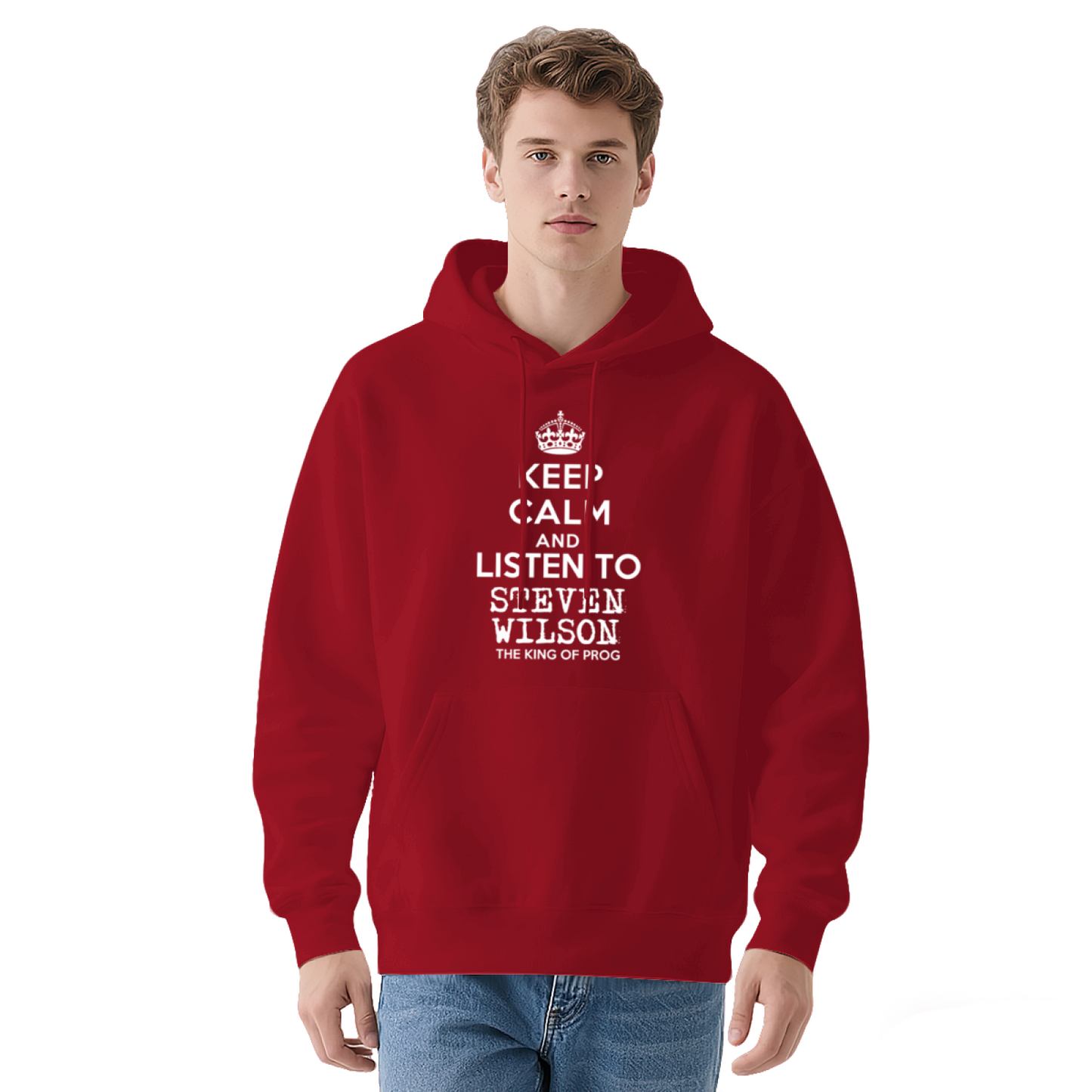Keep Calm And Listen To Steven Wilson Prog Rock Fan Hoodie, Soft Comfort Fabric