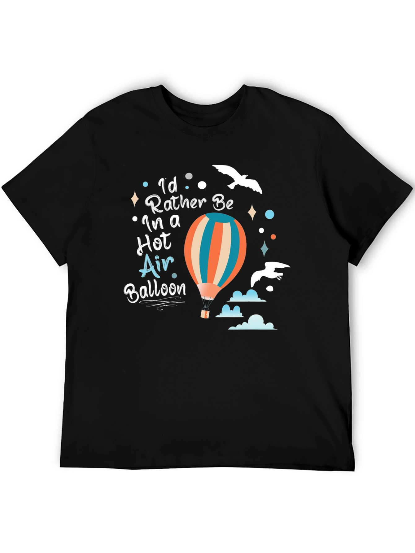 Hot Air Balloon Graphic T-Shirt