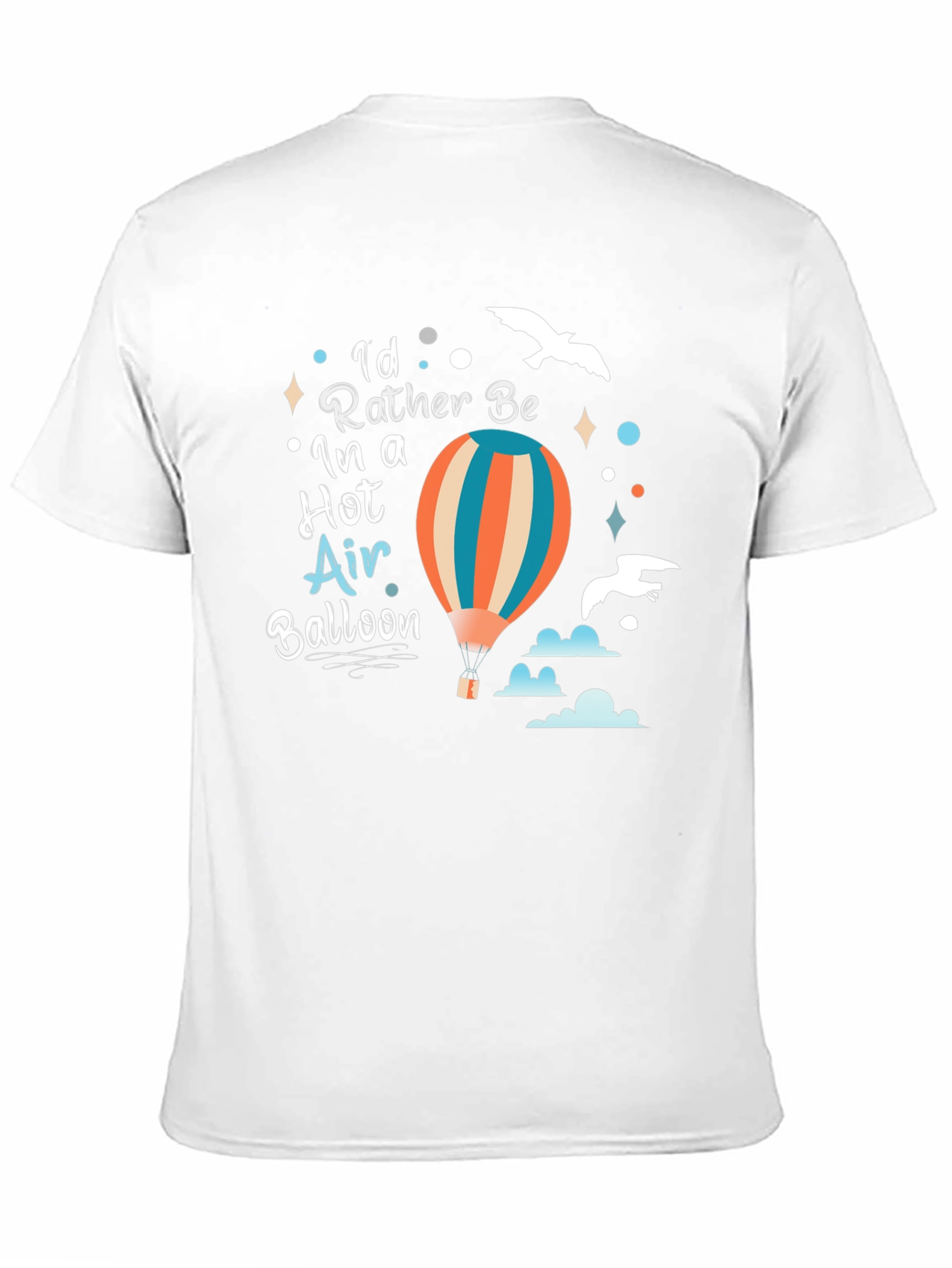 Hot Air Balloon Graphic T-Shirt