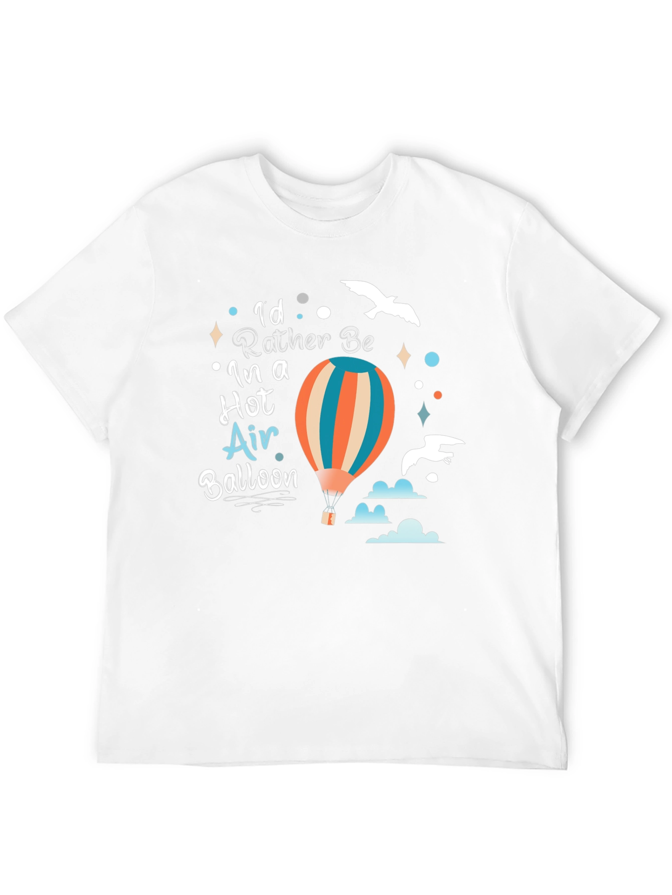 Hot Air Balloon Graphic T-Shirt