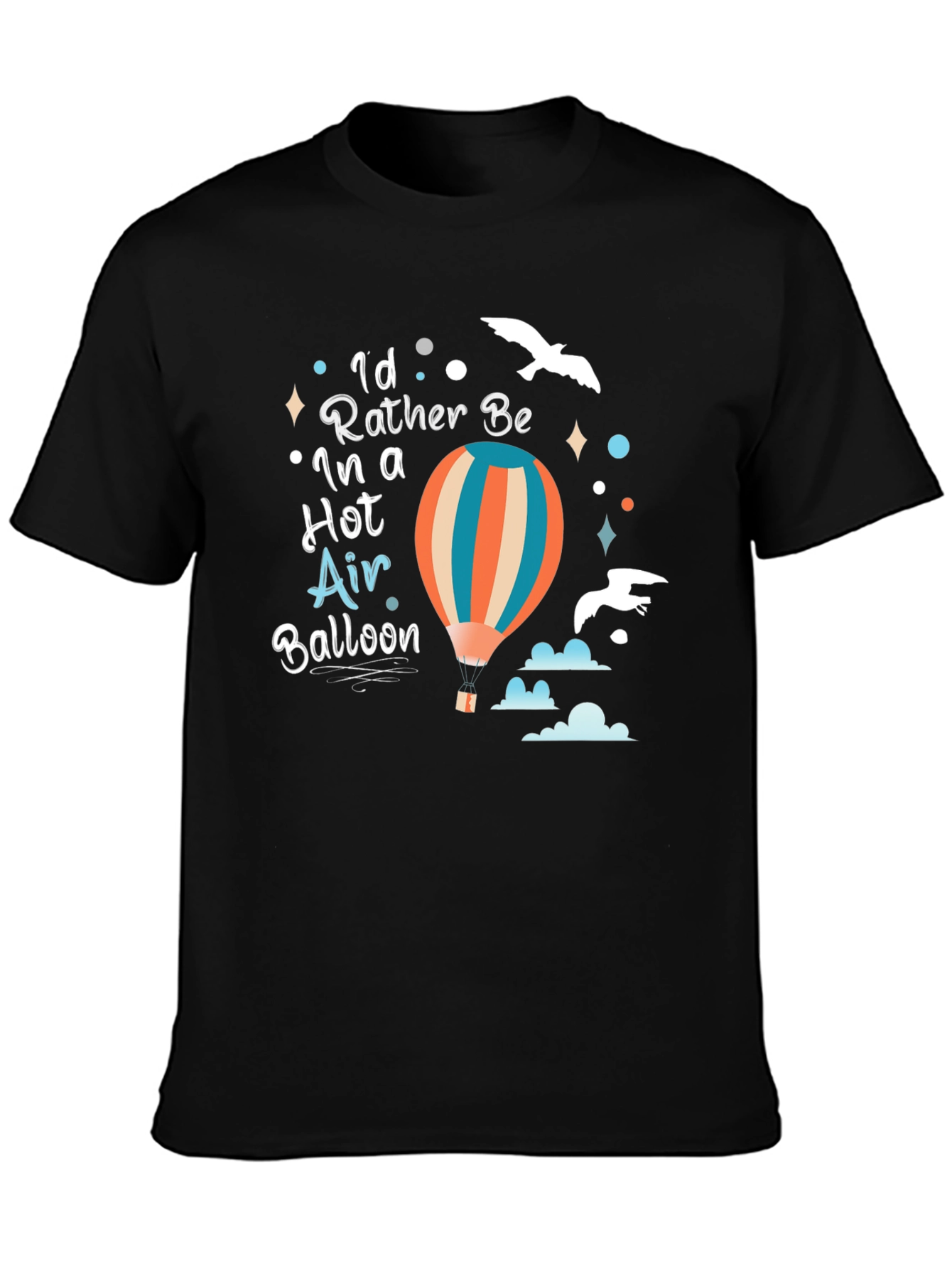 Hot Air Balloon Graphic T-Shirt