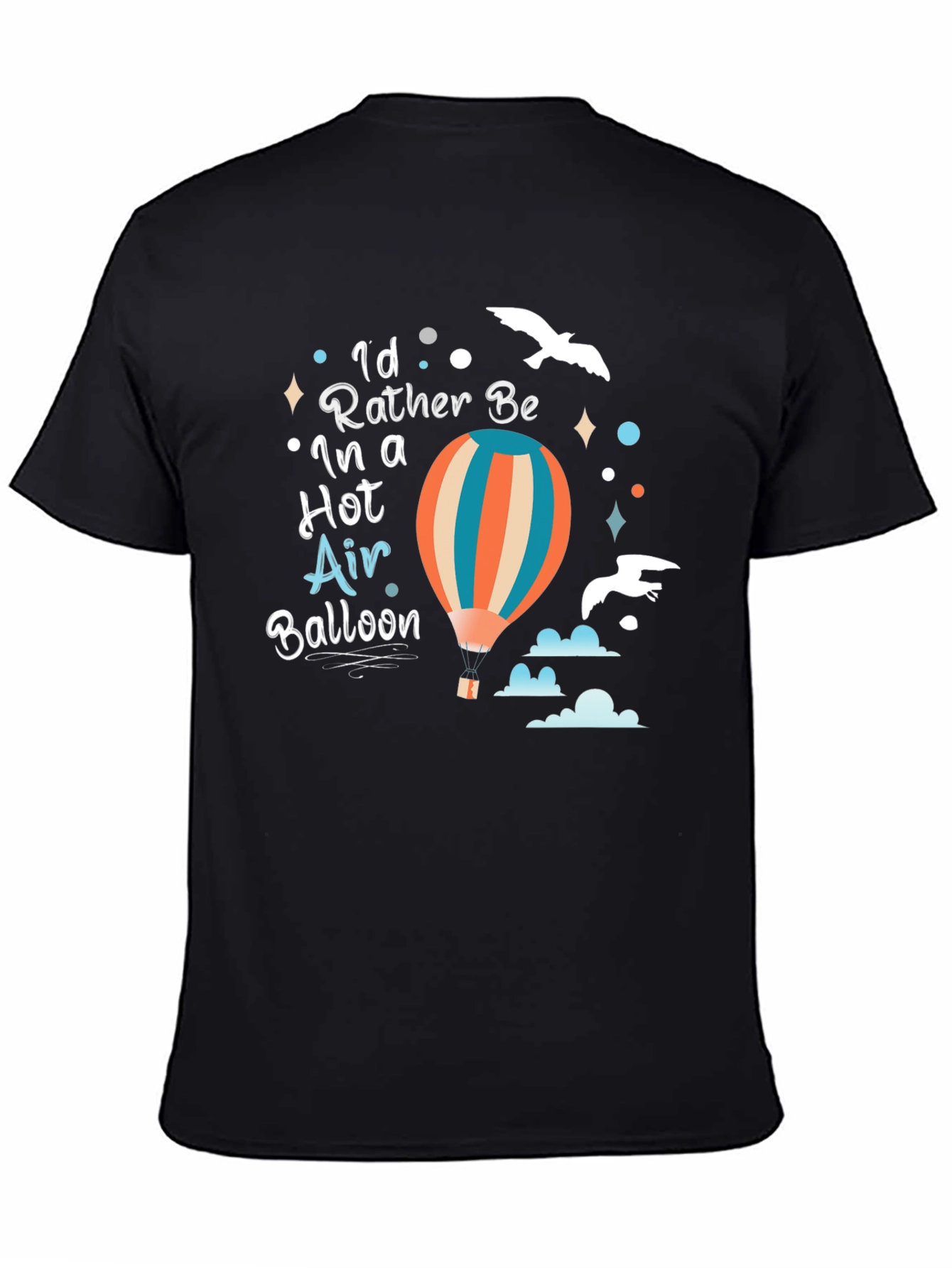 Hot Air Balloon Graphic T-Shirt