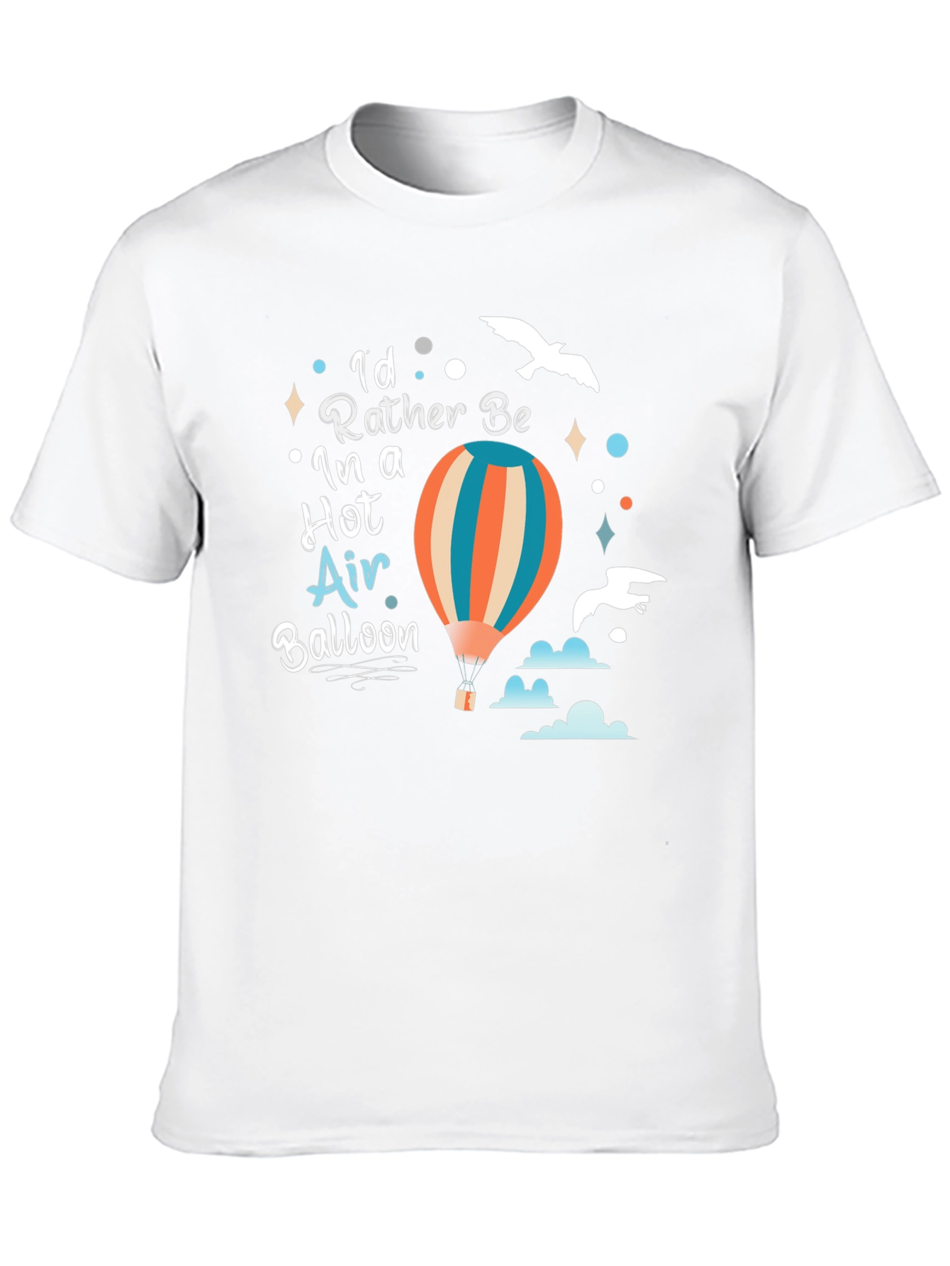 Hot Air Balloon Graphic T-Shirt