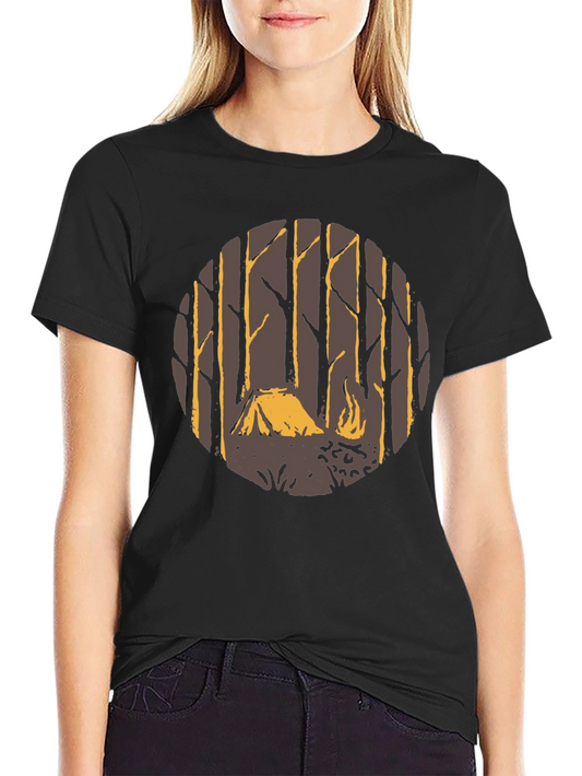 Camping in the Woods Graphic Tee