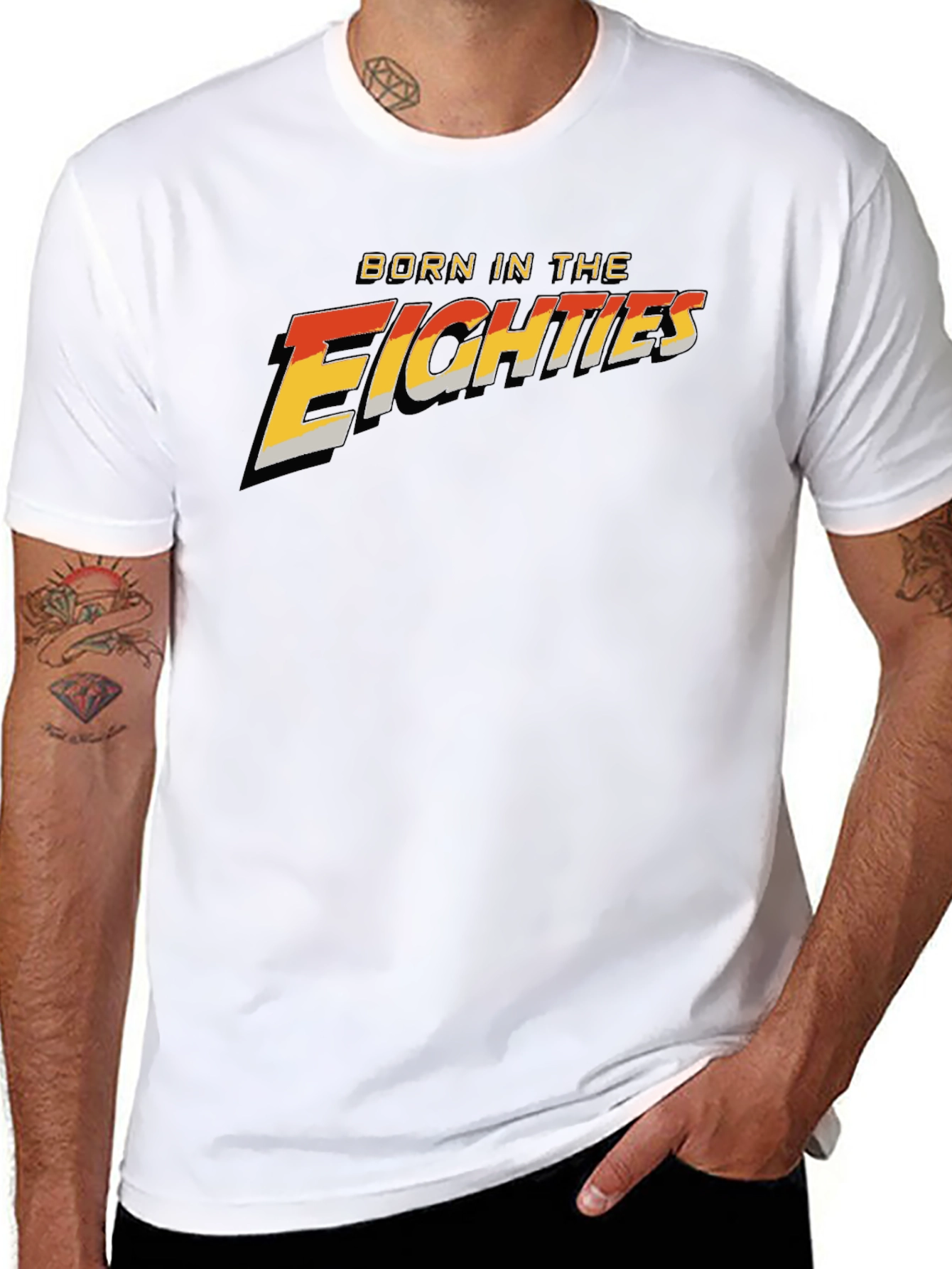 Born in the Eighties Retro T-Shirt