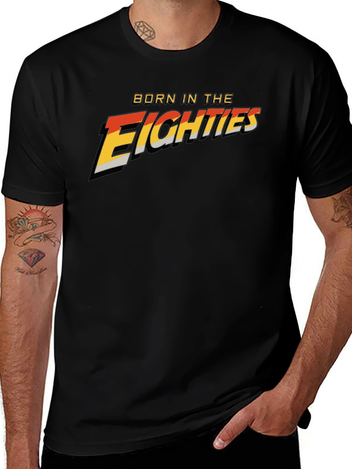 Born in the Eighties Retro T-Shirt