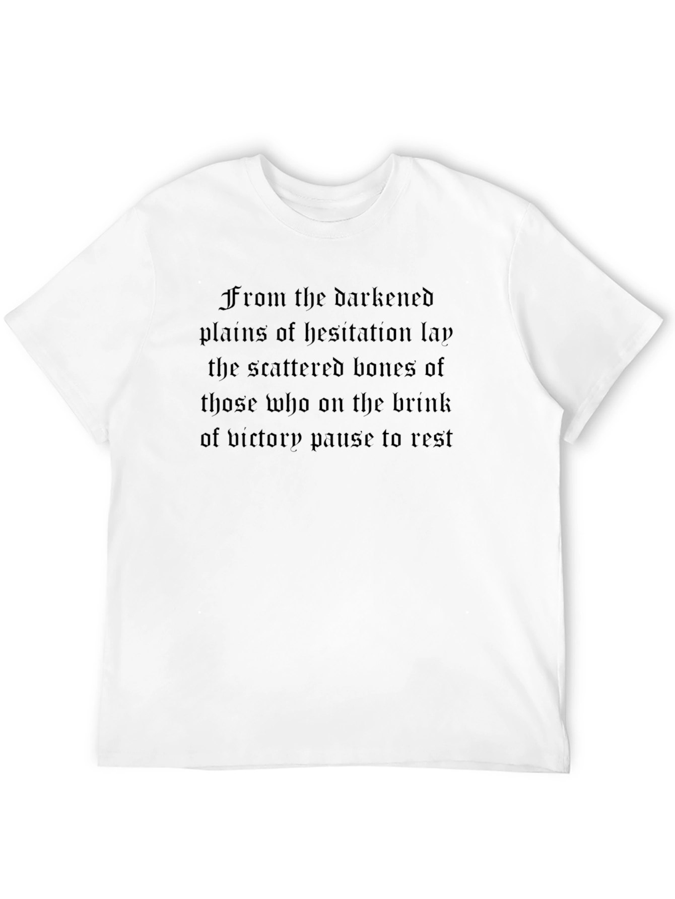 Darkened Plains T-Shirt - Gothic Style