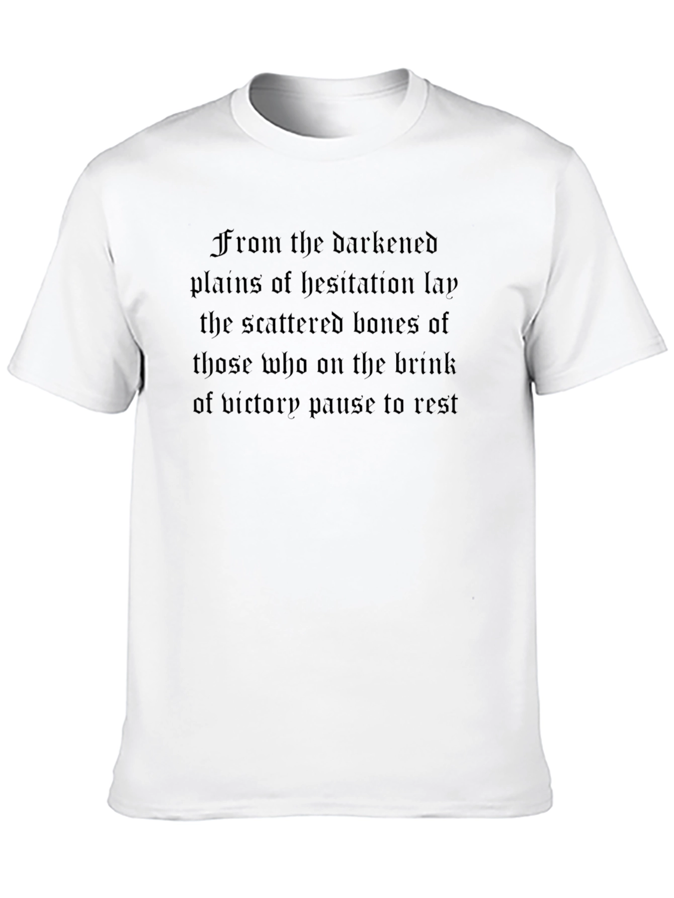 Darkened Plains T-Shirt - Gothic Style