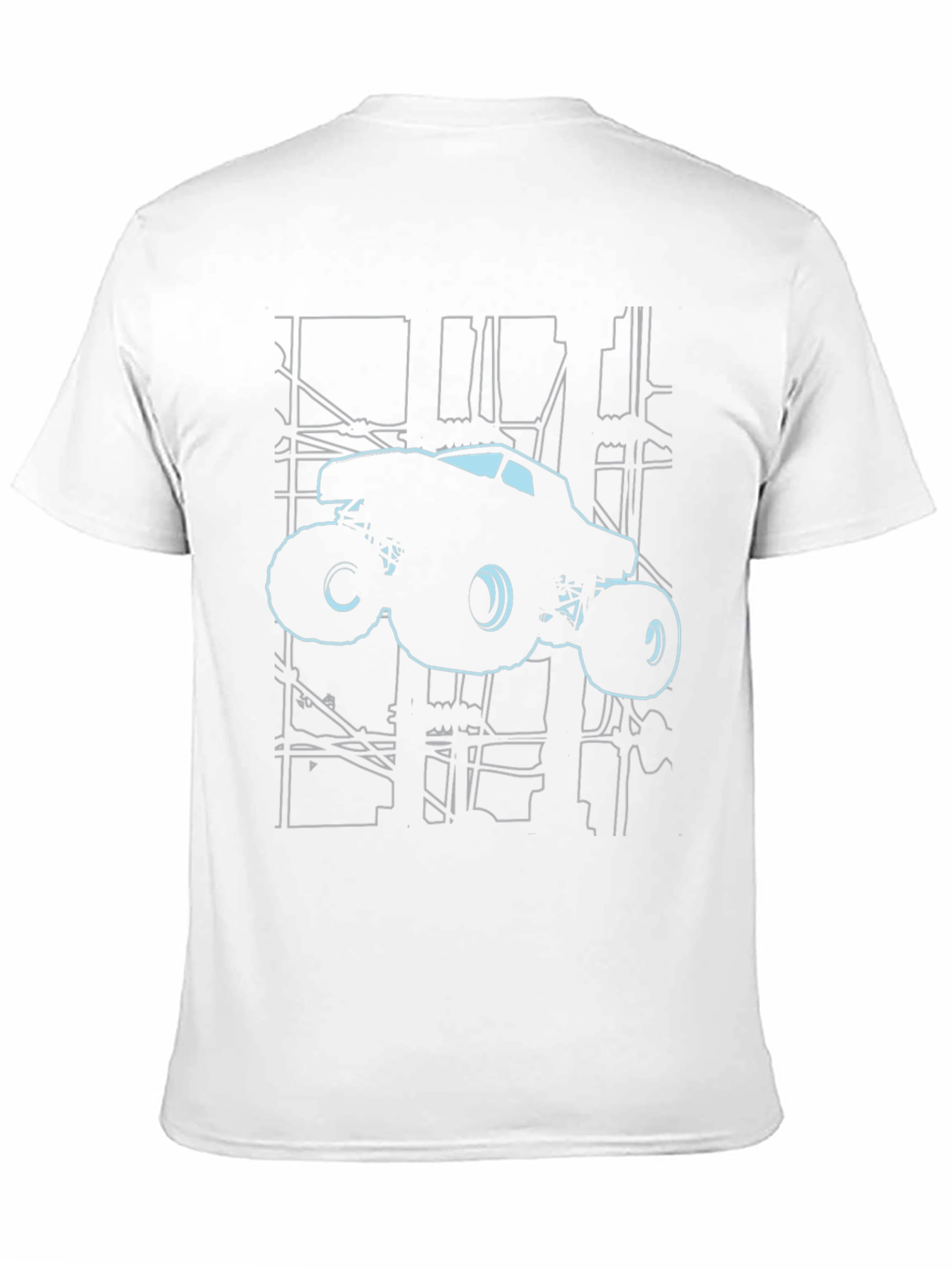 Monster Truck Graphic Tee - Black