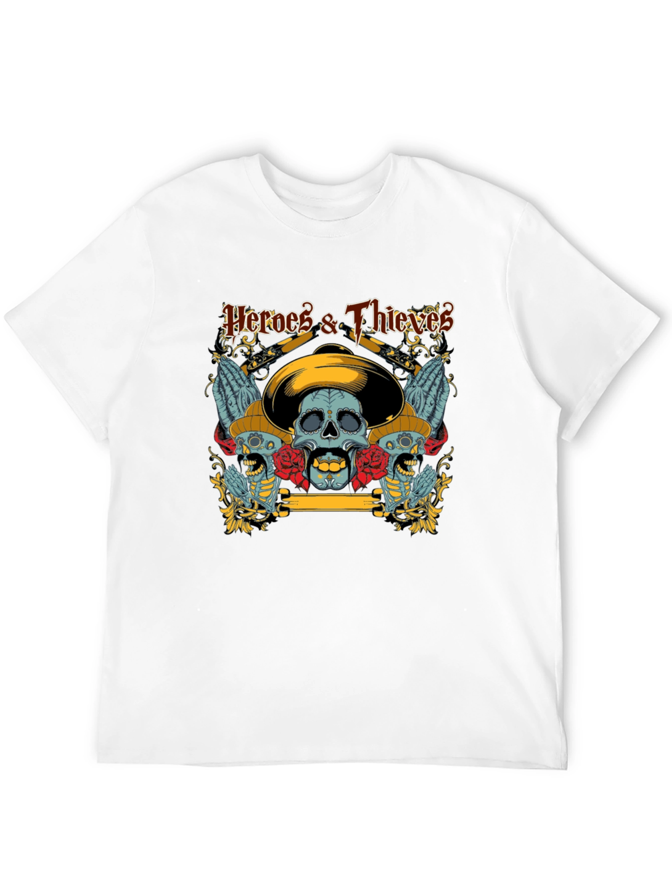 Heroes & Thieves Skull T-Shirt