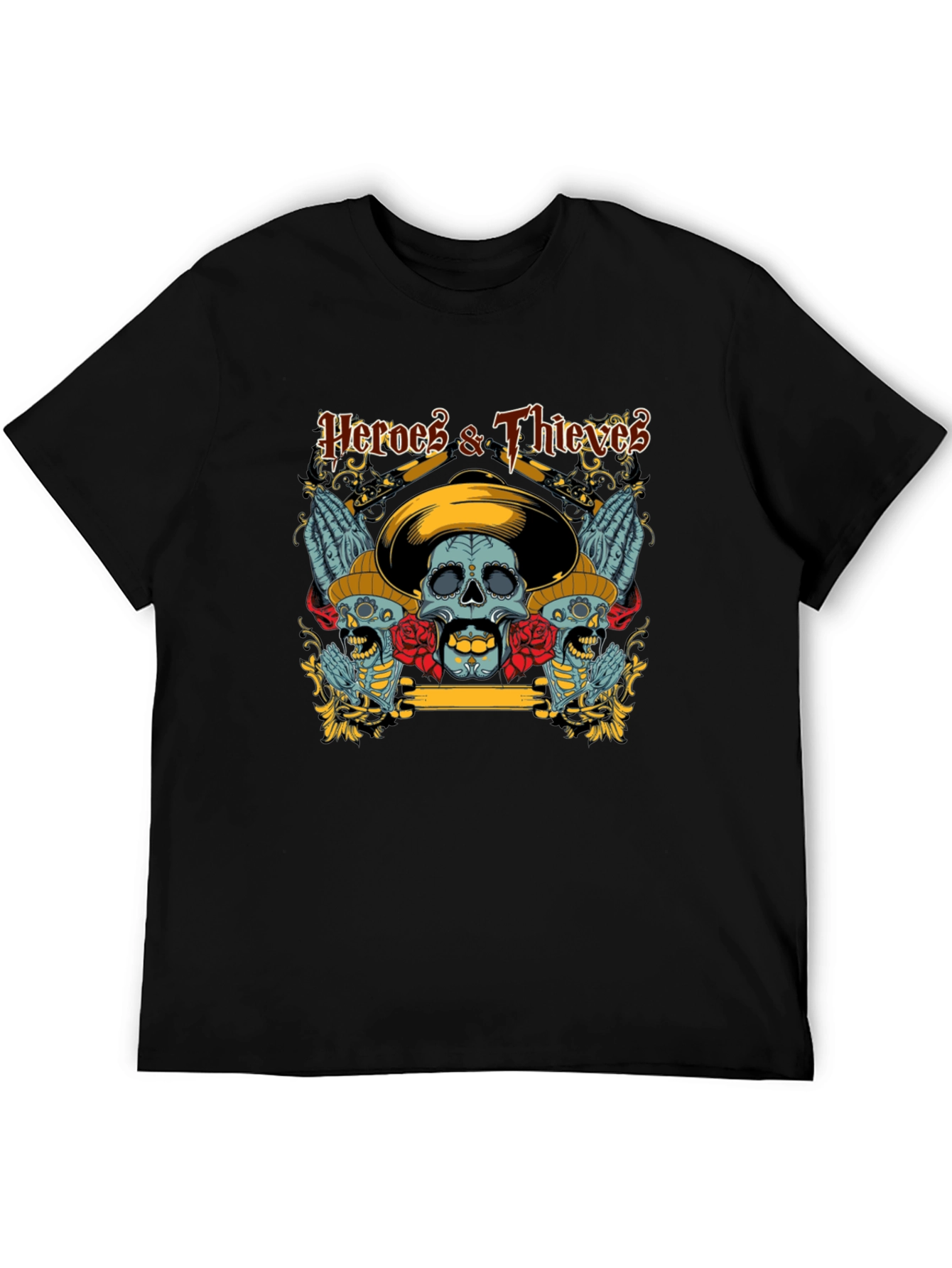 Heroes & Thieves Skull T-Shirt